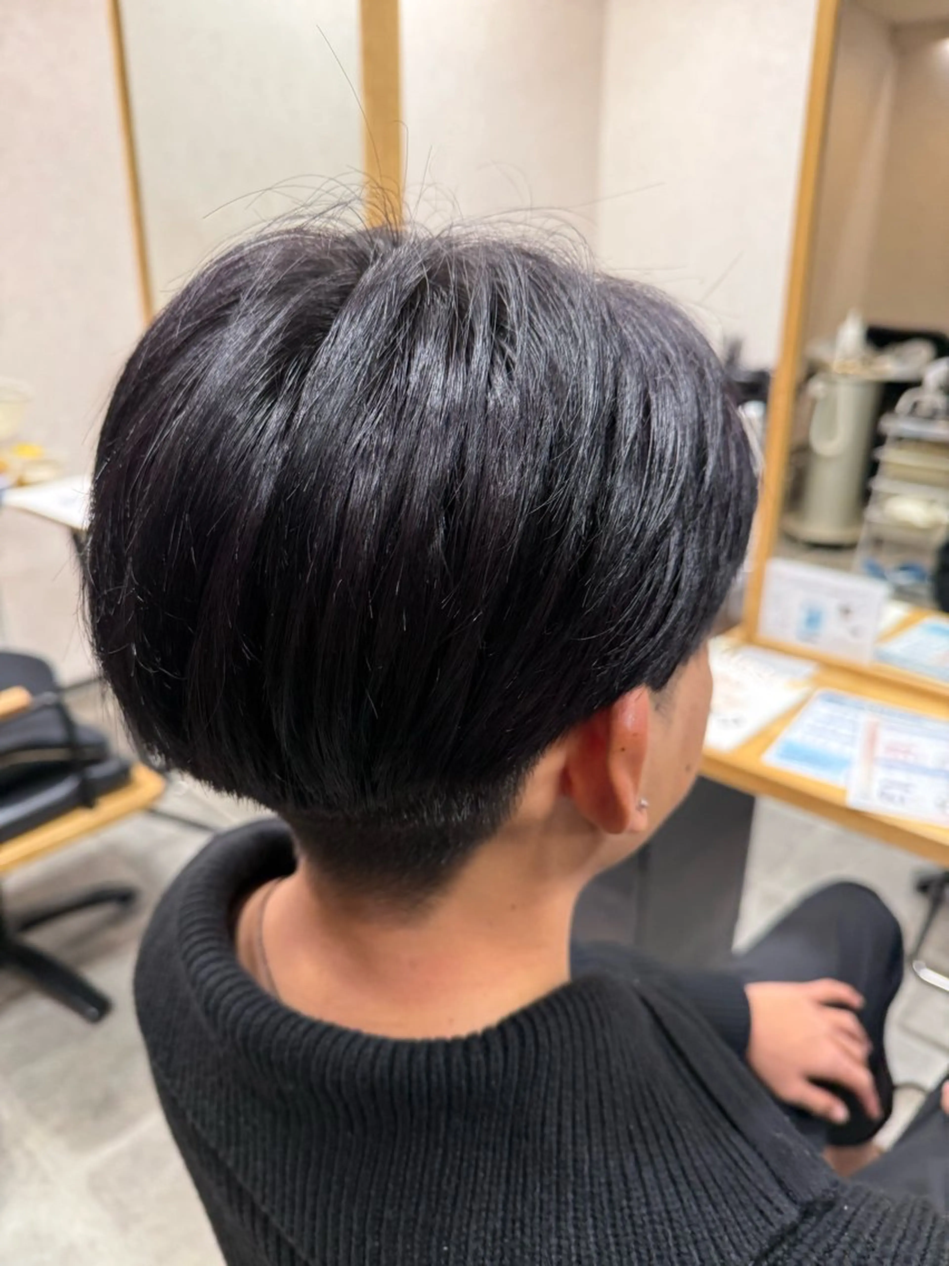 メンズカットの写真