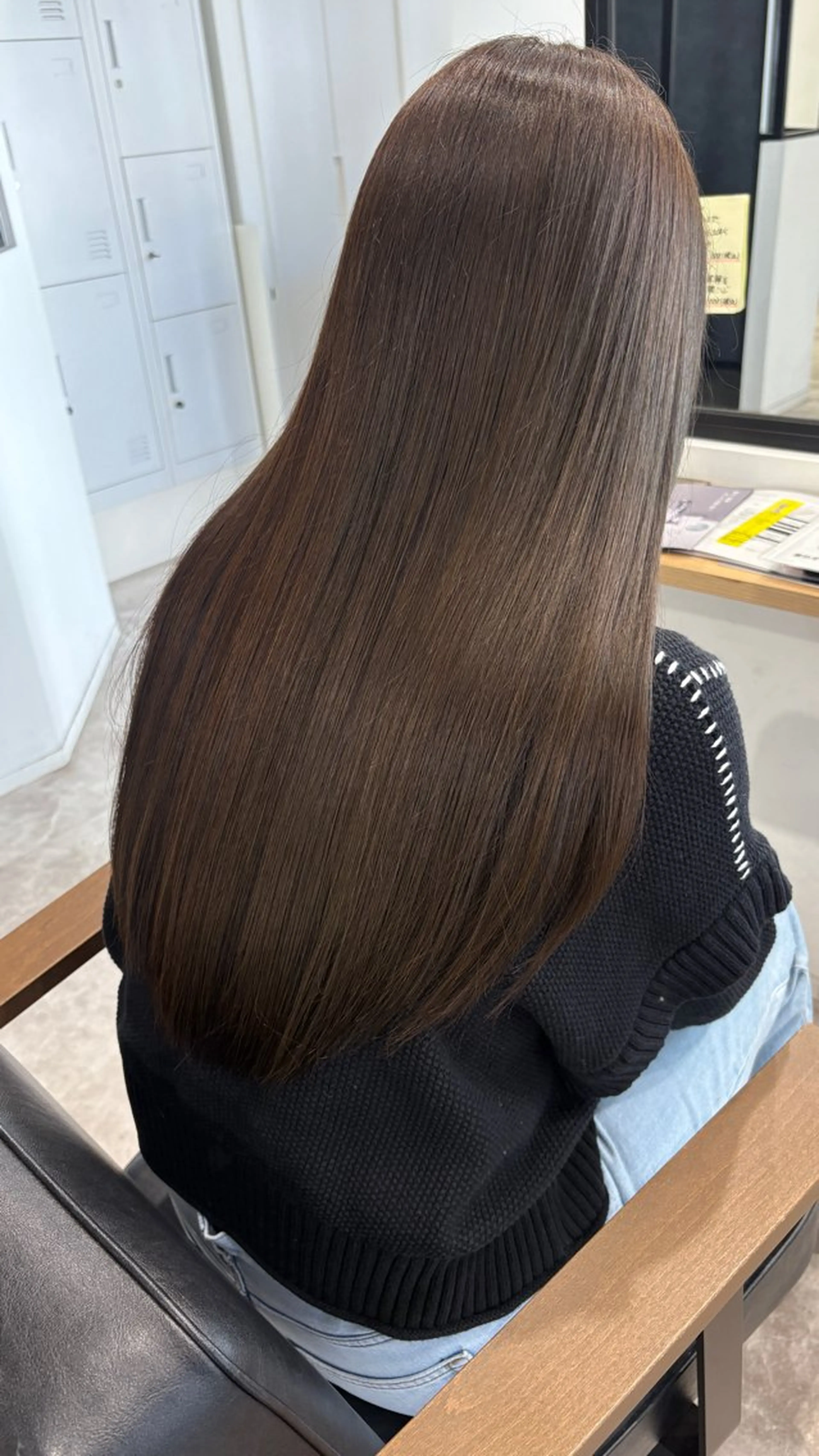 ロング カラー カット ヘアカラー トリートメント 河野 いずみのヘアスタイル