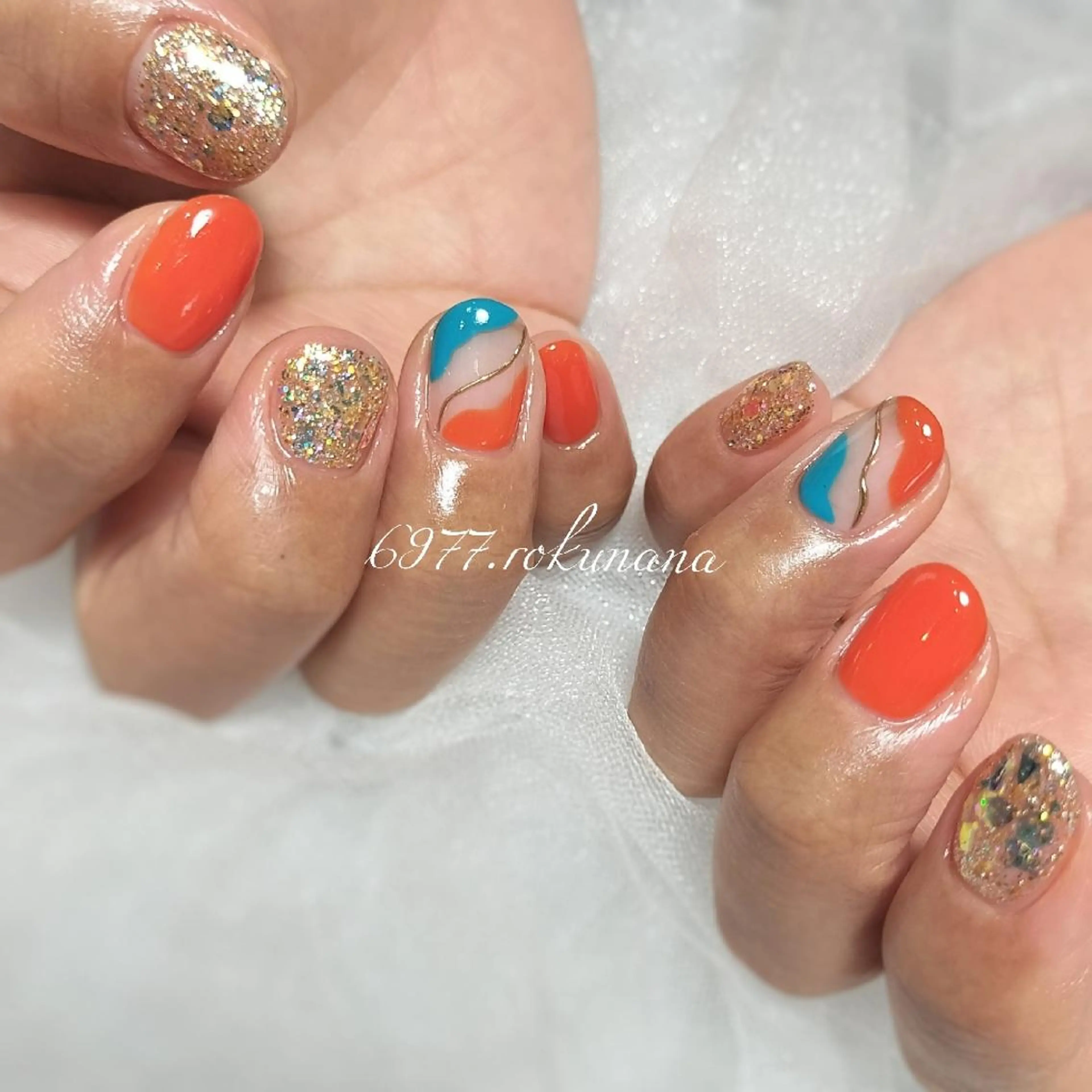 ネイル rokunana 佐野のネイルデザイン