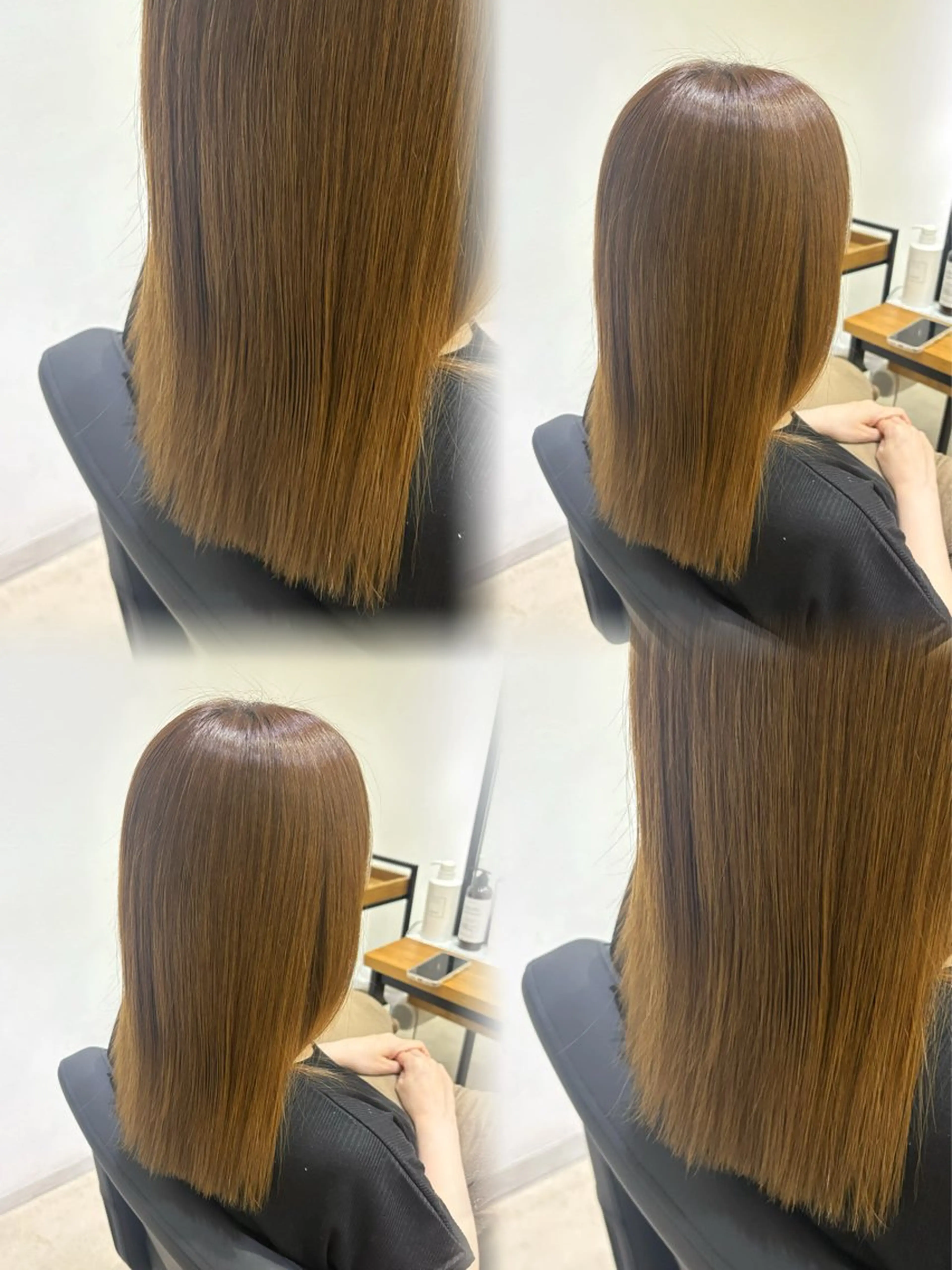 カラー ヘアカラー anB アオイのヘアスタイル