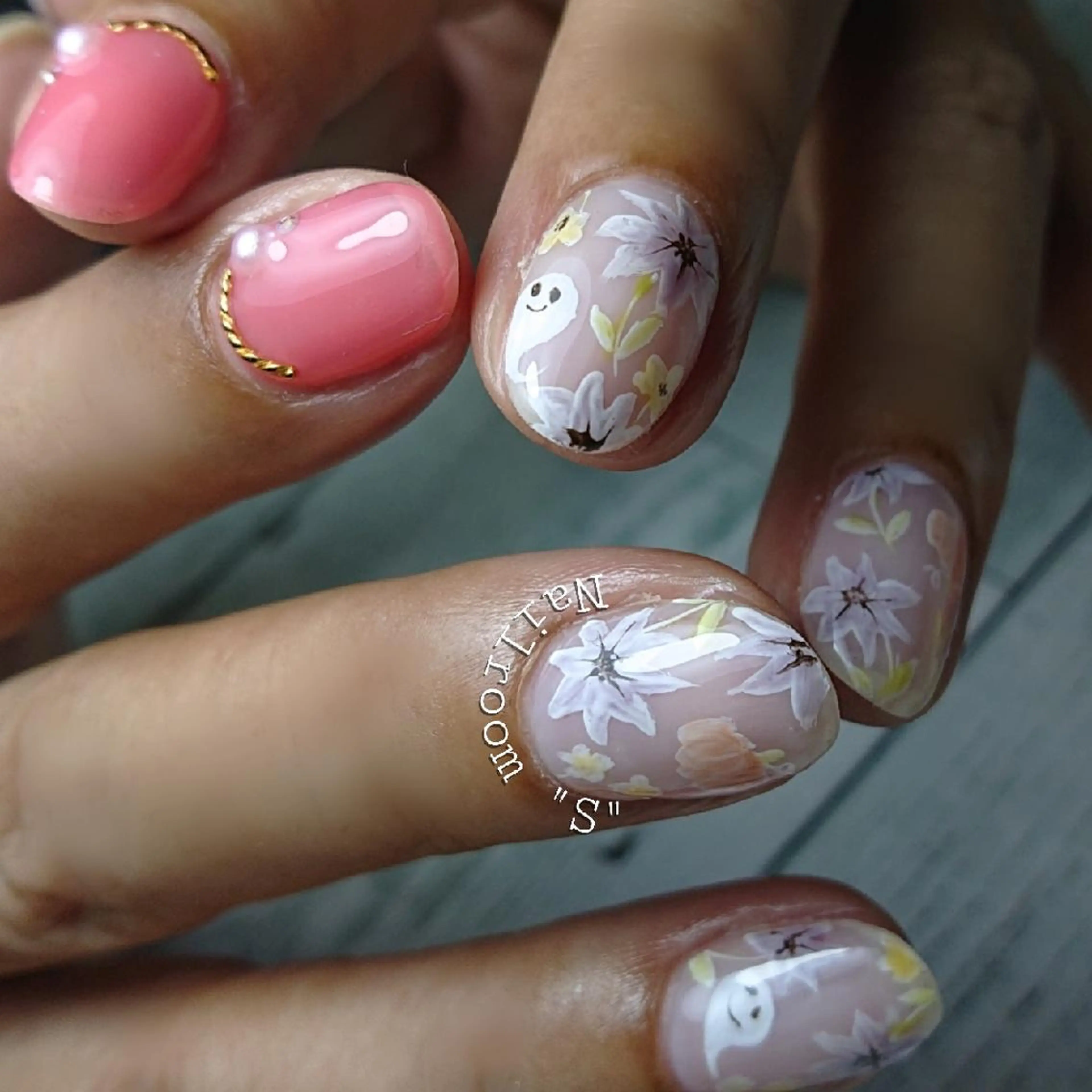 ネイル ハロウィン ハンドネイル ハンドケア Nail room  "S"  SAKAIのネイルデザイン