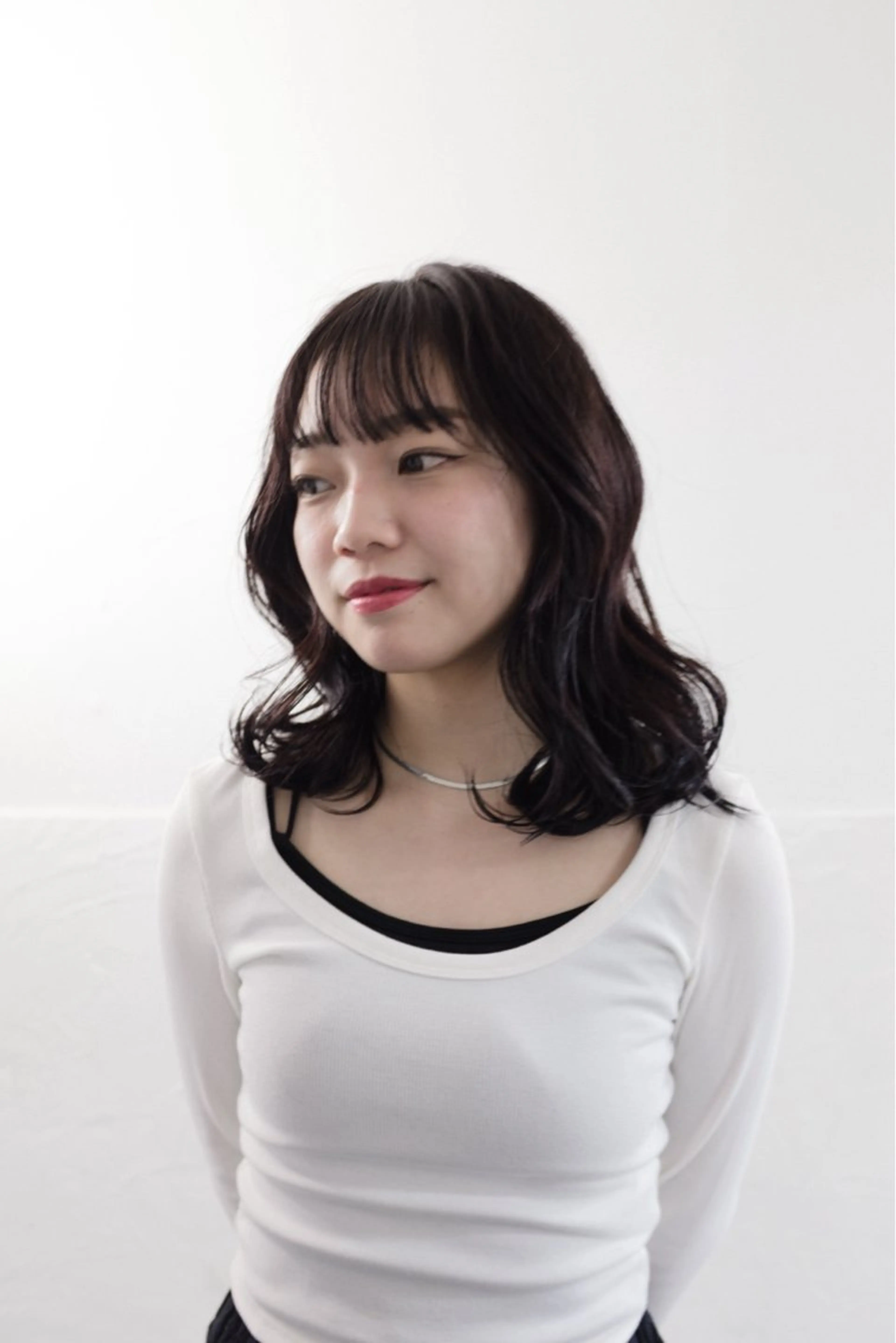 ミディアム カラー ヘアアレンジ 🦠カラーリスト/ 魚瀬あおい🦠のヘアスタイル