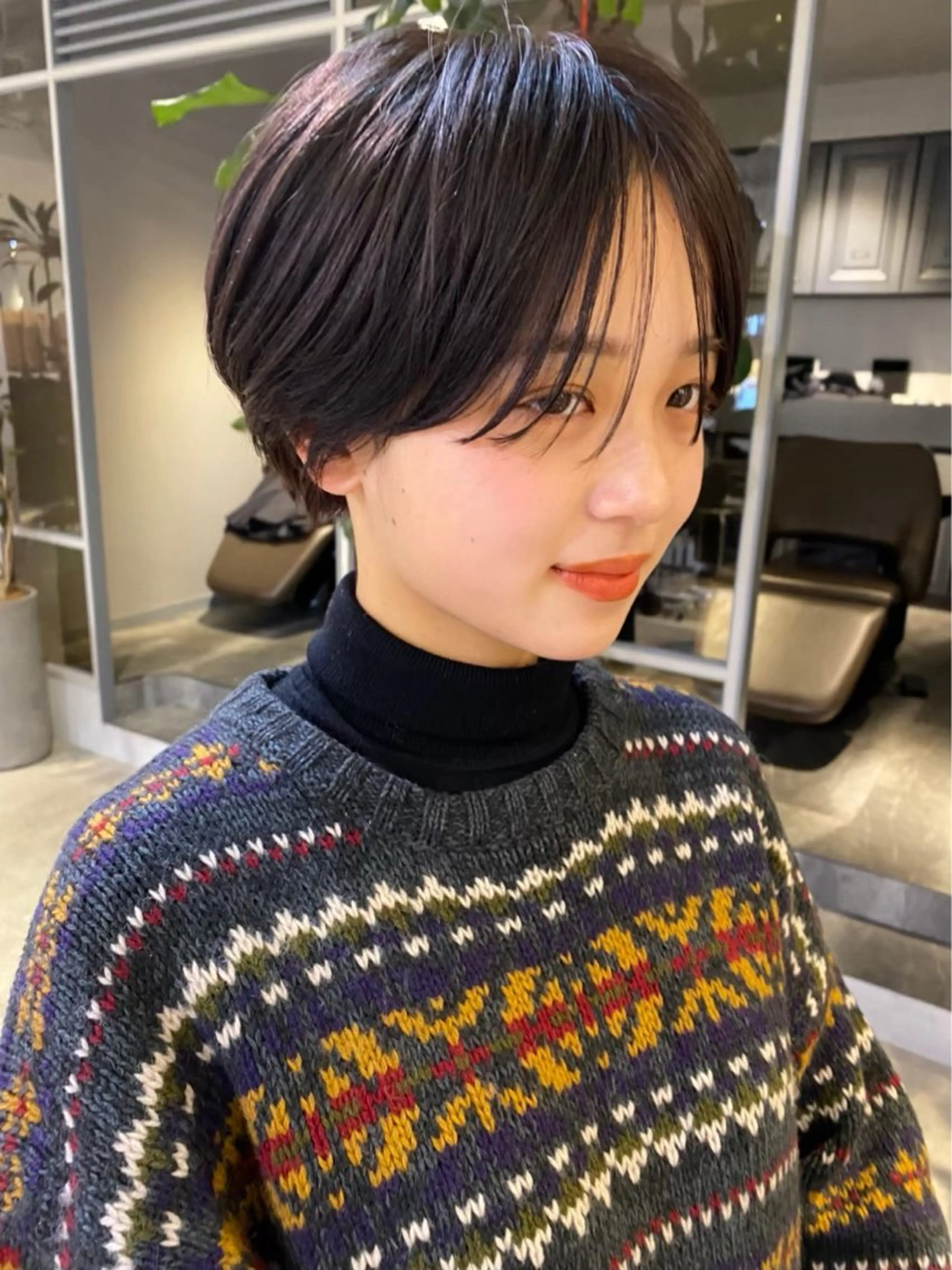 ショート FILMS  横浜店所属・横浜/ショート オイカワ レイのヘアスタイル