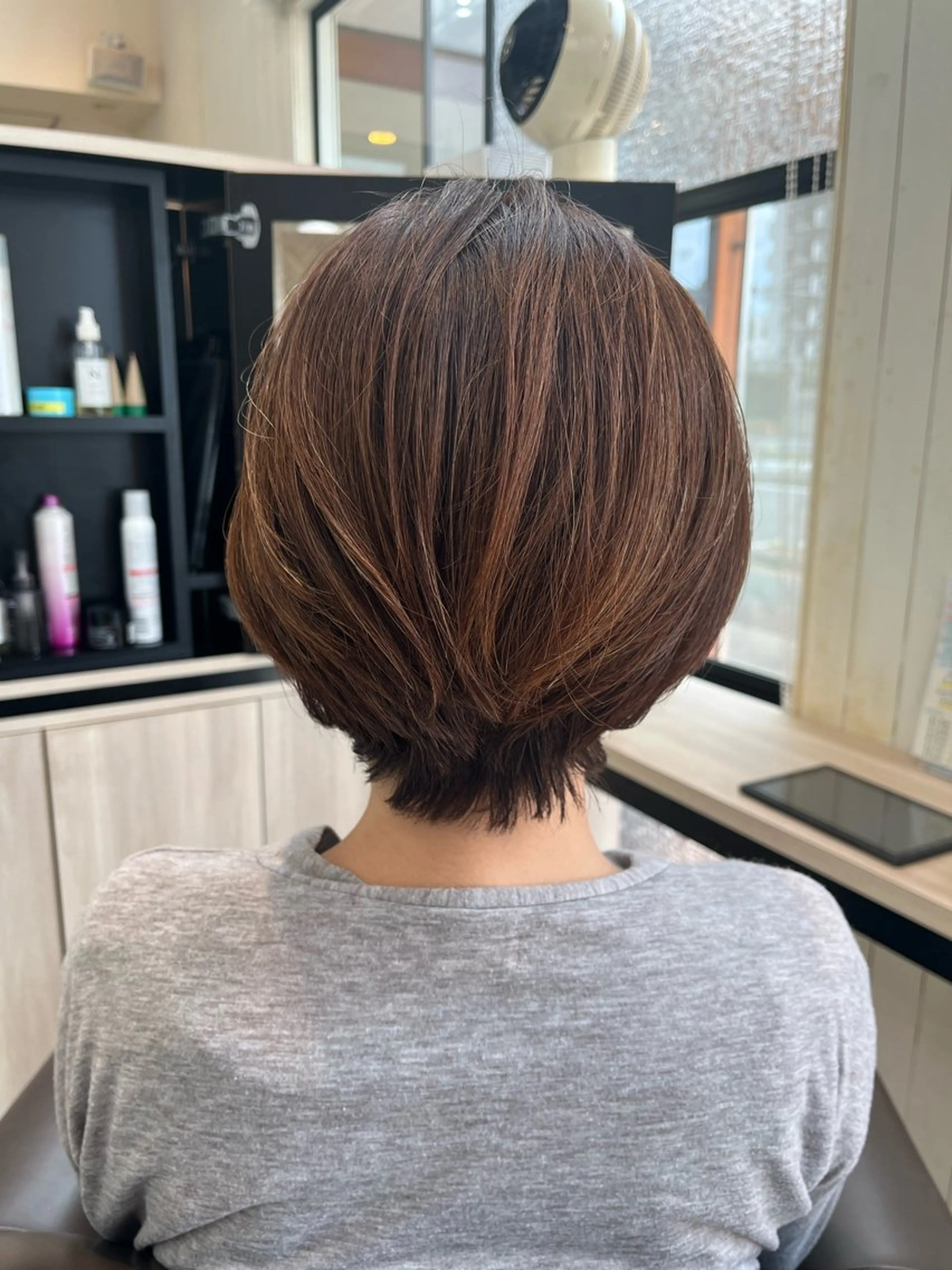 ショート カット ヘアカラー トリートメント session pago!所属・清水 雅実のヘアスタイル