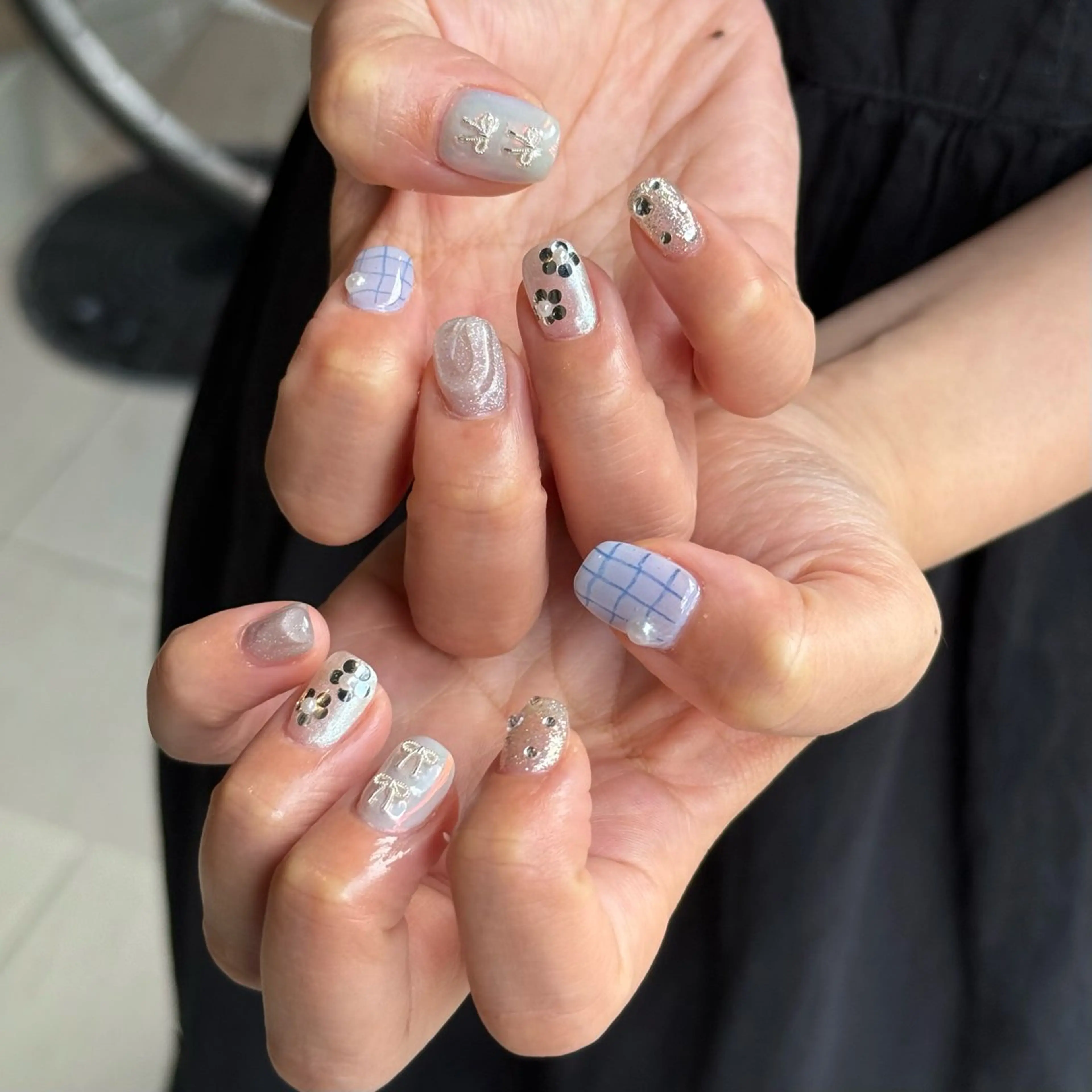 ネイル 持ち込み ハンドネイル addition スタッフ　Maikoのネイルデザイン