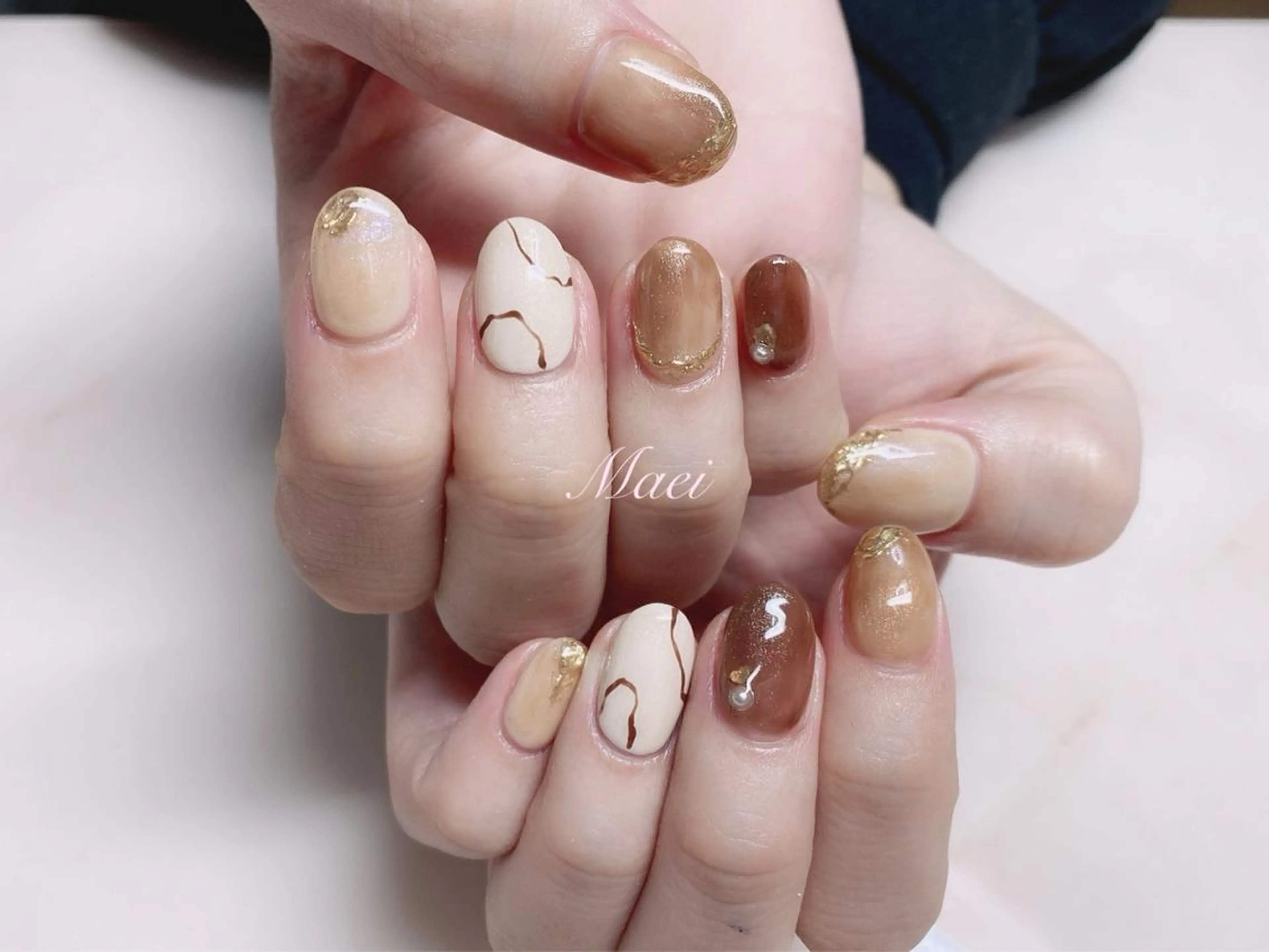 ネイル ハンドネイル ハンドケア NIMO ネイルサロンのネイルデザイン