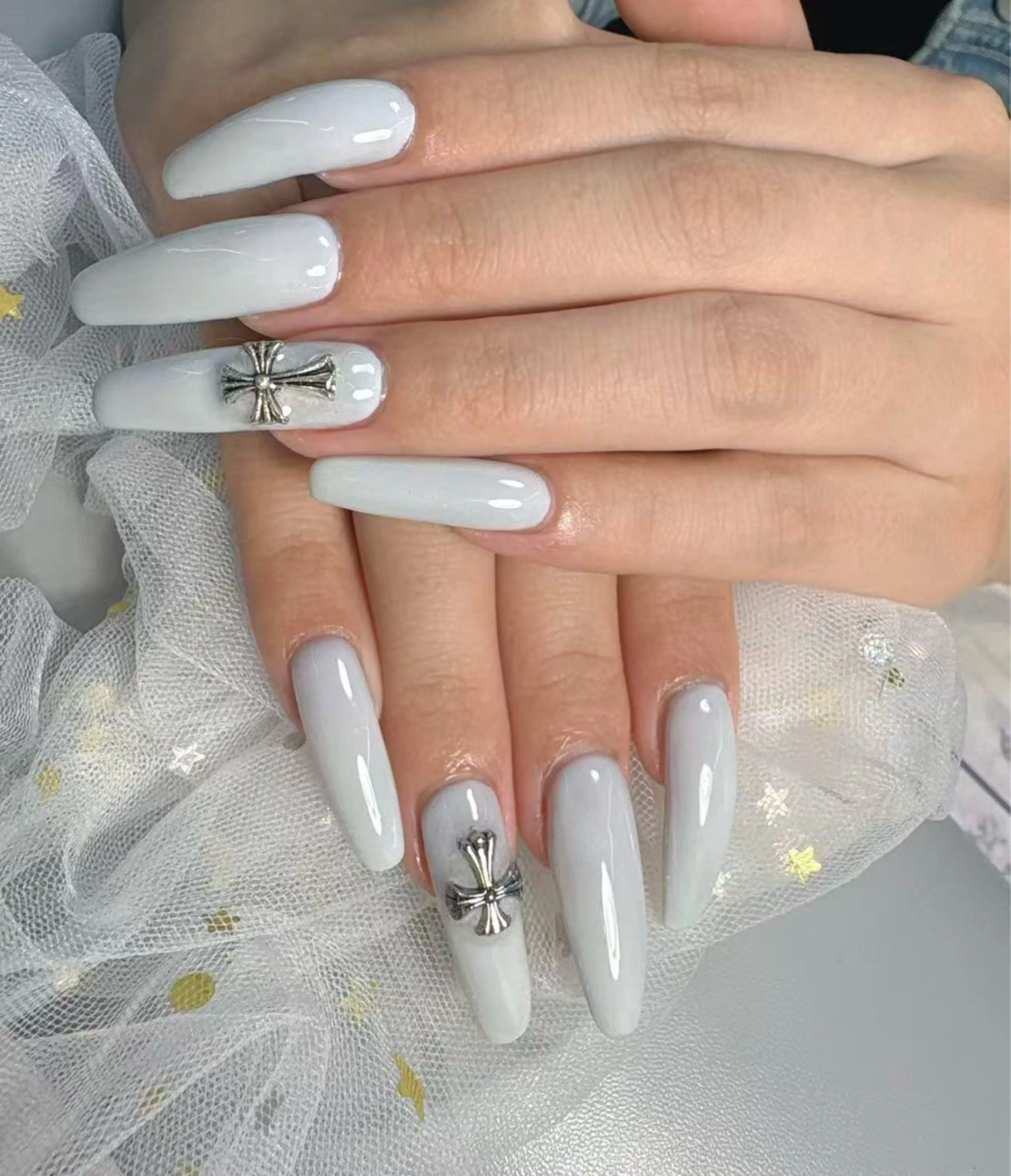 ネイル チークネイル フレンチネイル 韓国ネイル マグネットネイル ニュアンスネイル その他(ネイル) Yuxi Beauty salon 【ユーシィー ビューティ サロン】所属・ユーシーネイルサロン 池田公園店のネイルデザイン