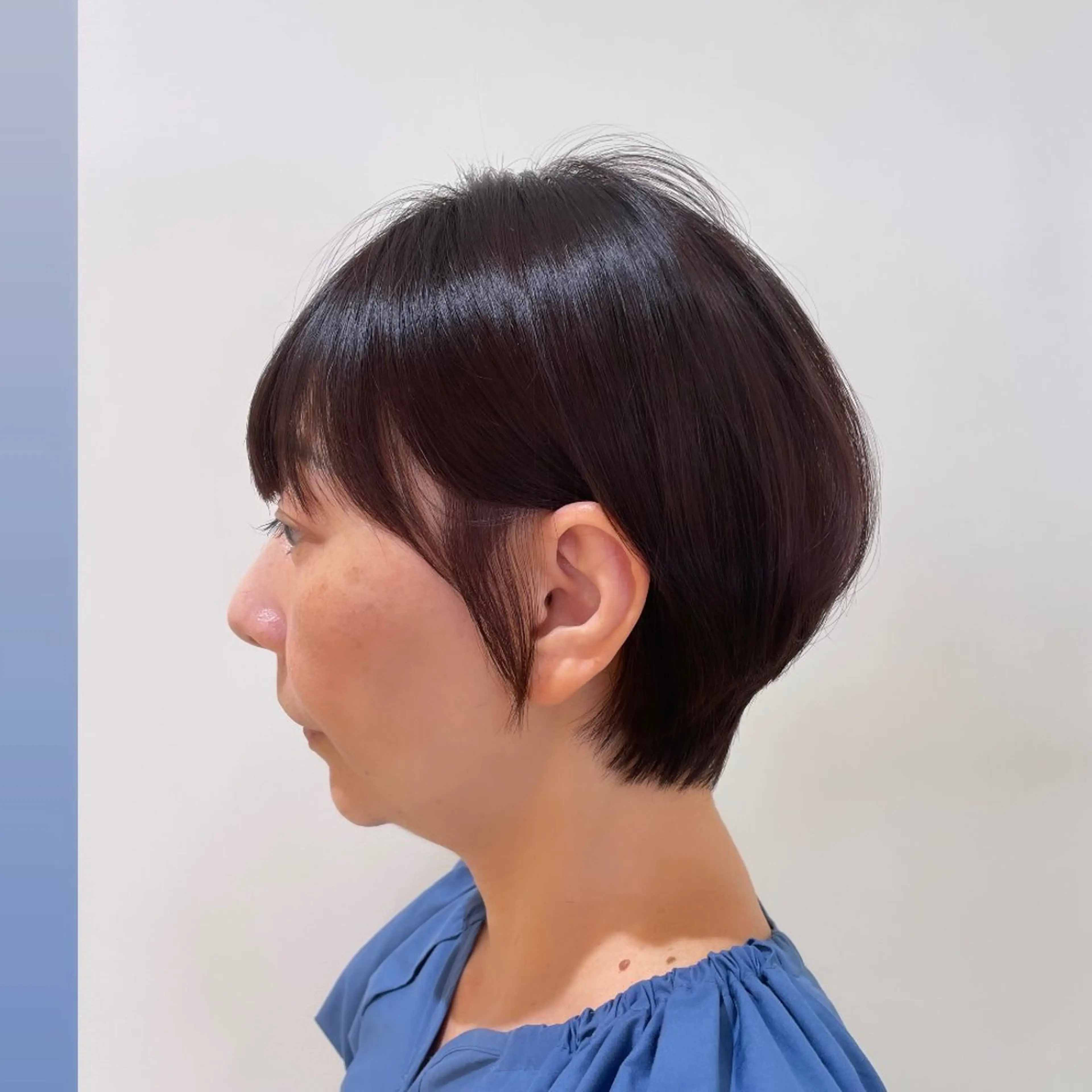 ショート 丸みショート 顔周りカット 似合わせカット ショートヘア 丸山 愛唯のヘアスタイル