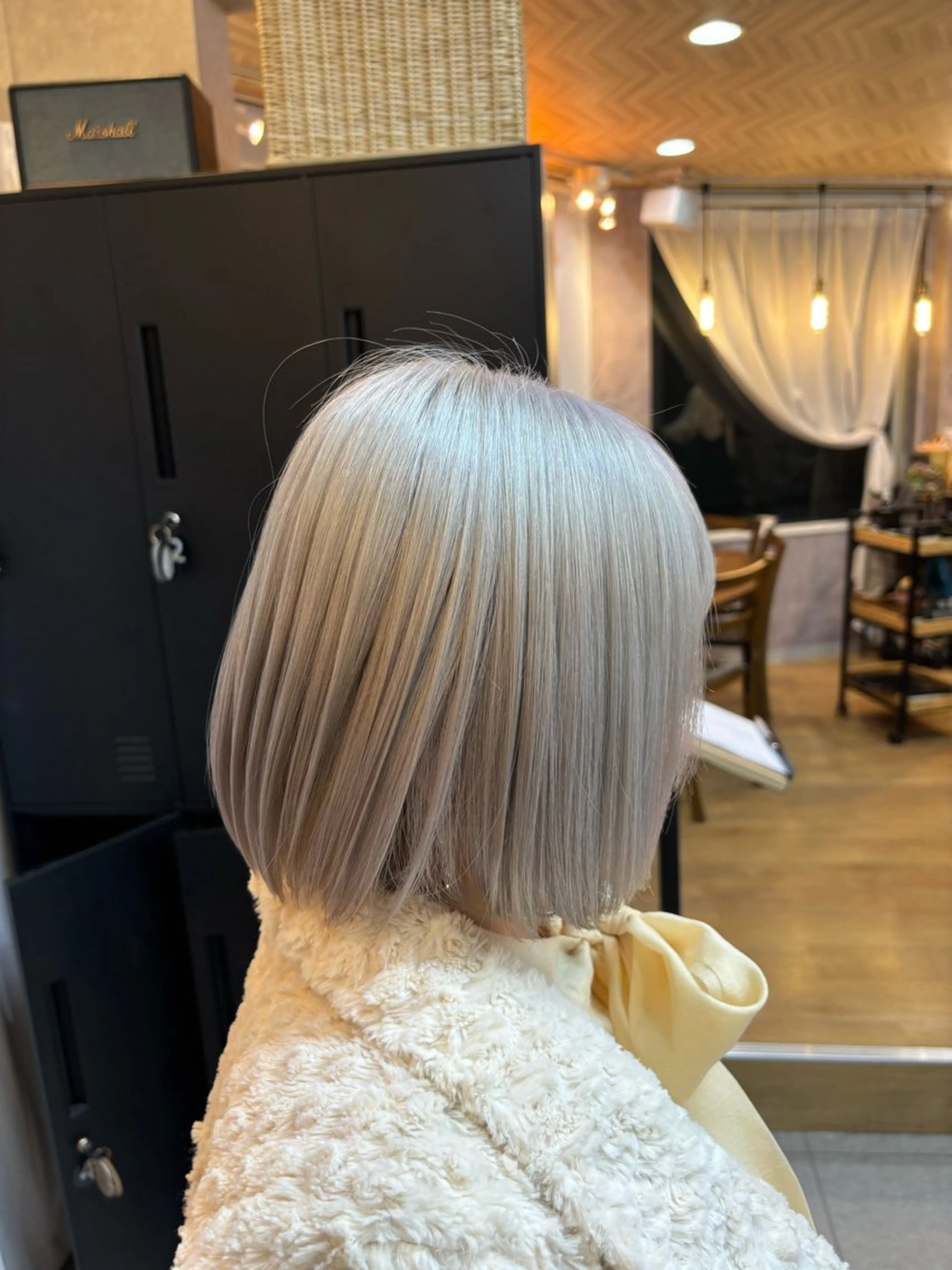 ミディアム ヘアカラー トリートメント カットモデル募集中 🐱亀島 夏未のヘアスタイル