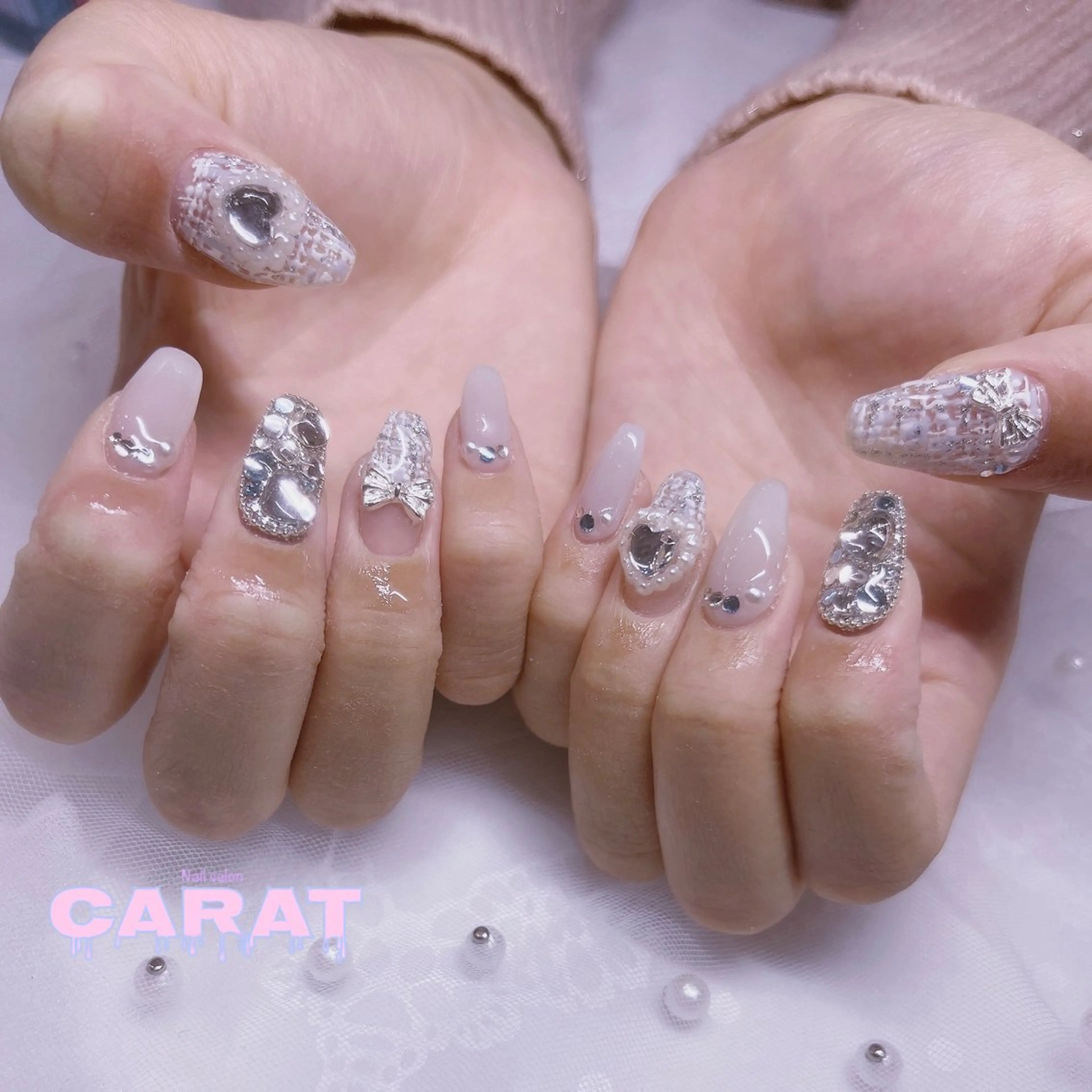 ネイル ハンドネイル CARAT/ Rinaのネイルデザイン