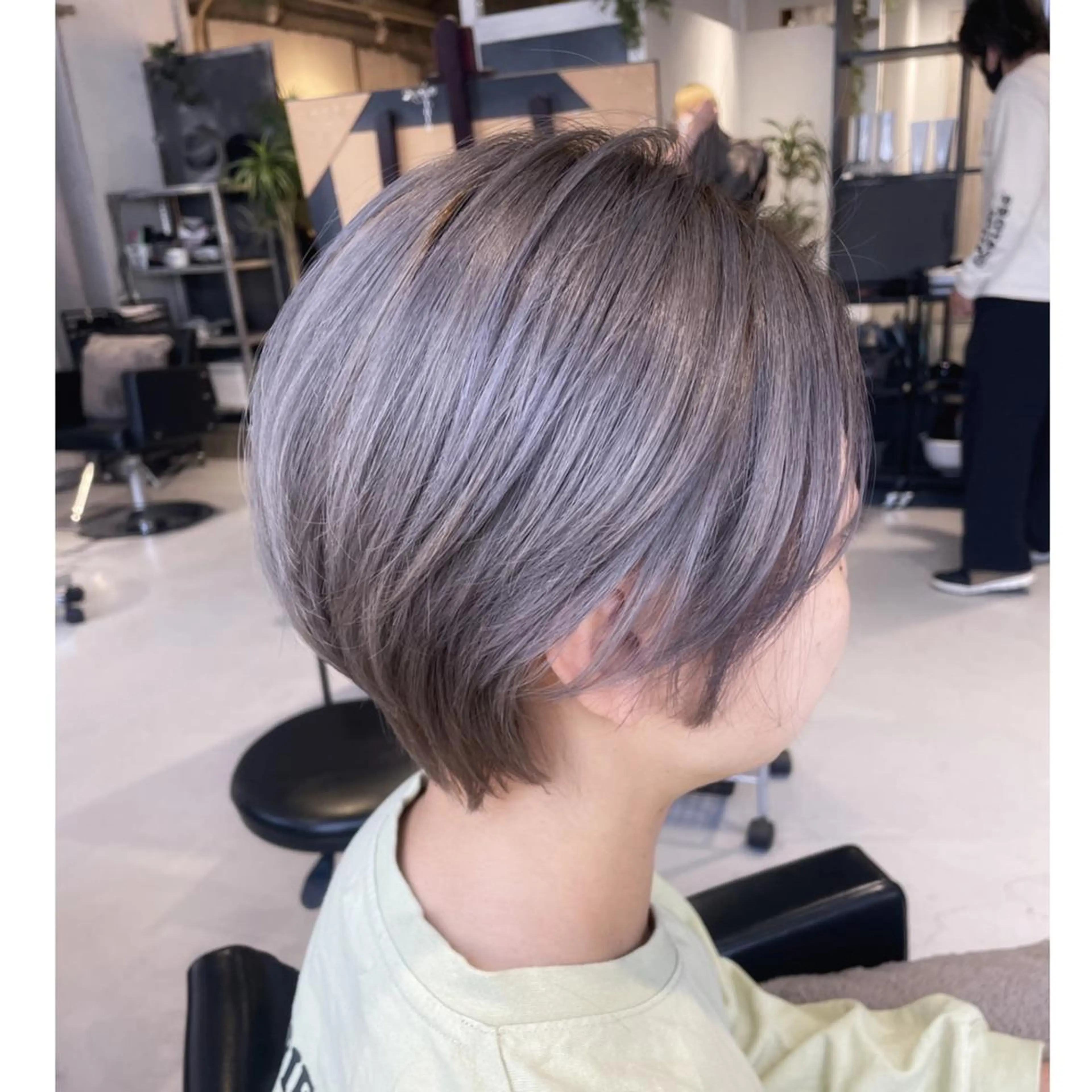 ショート ヘアカラー 💫cadre新小岩 Kaori💫のヘアスタイル