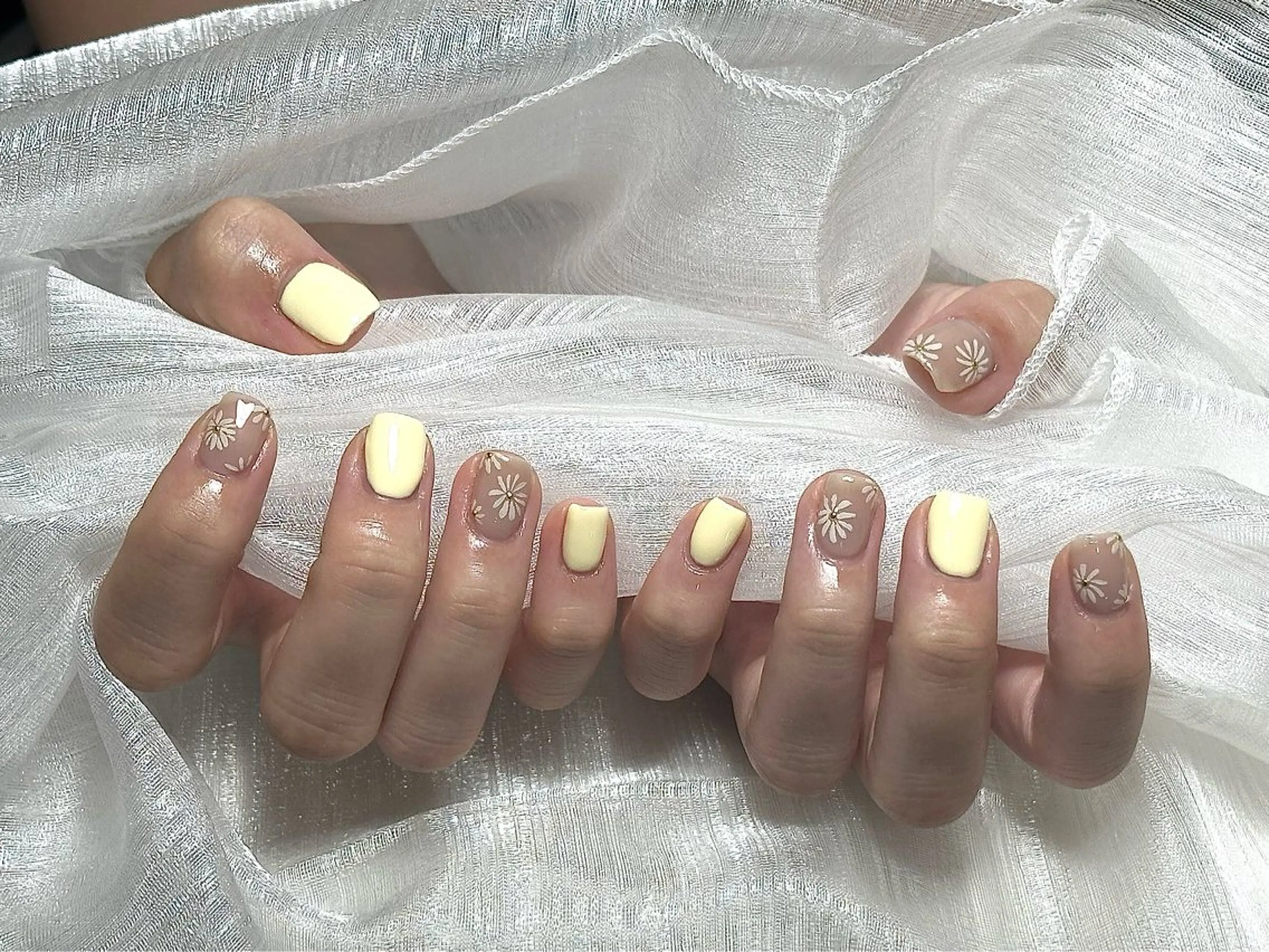 ネイル 持ち込み ハンドネイル ハンドケア 💕ドリーミー ネイル💕のネイルデザイン