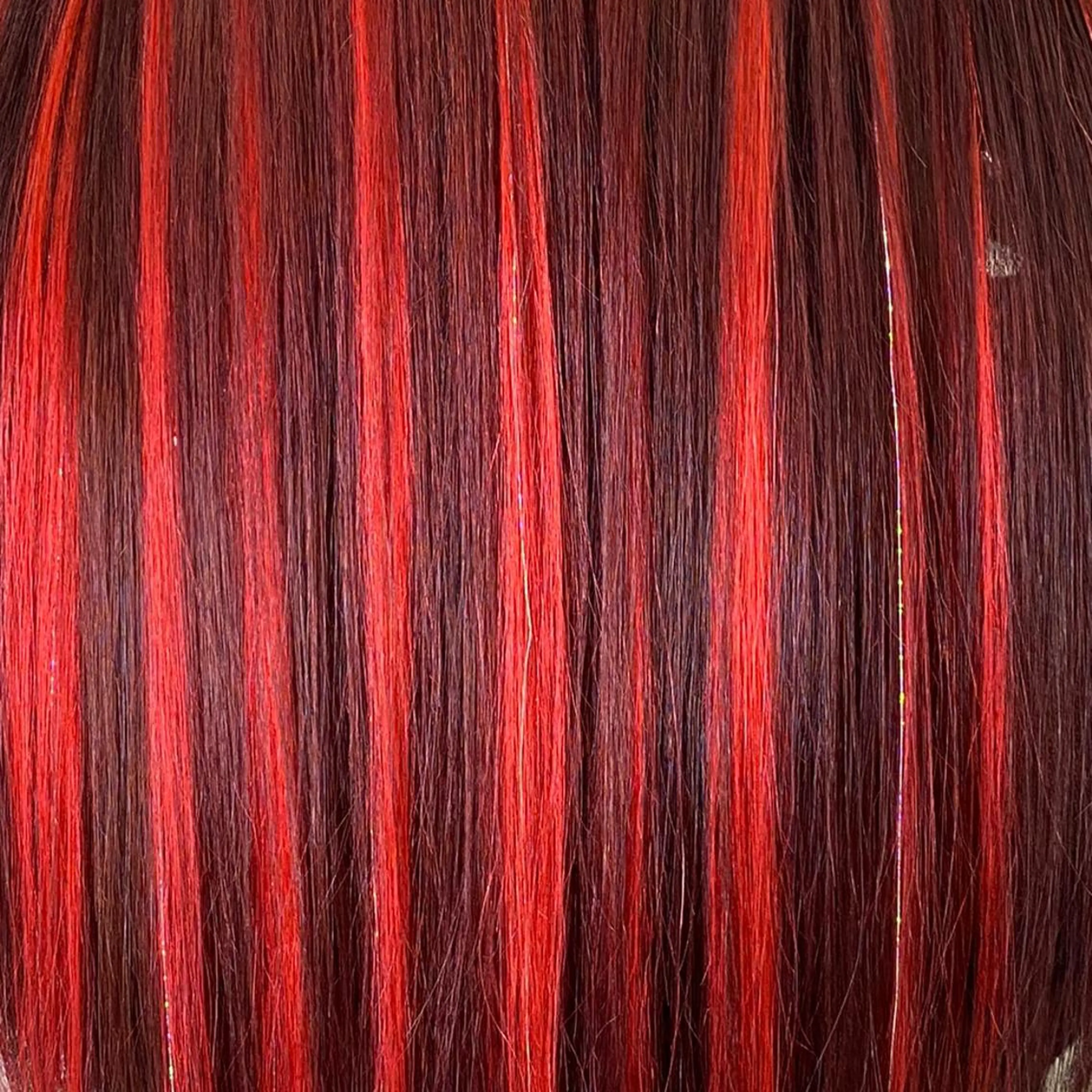 ロング カラー ヘアアレンジ シールエクステ ハイライトカラー エクステ ハイライト Eleanor池袋東口2nd所属・池袋/韓国レイヤー 💗🐇amiのヘアスタイル