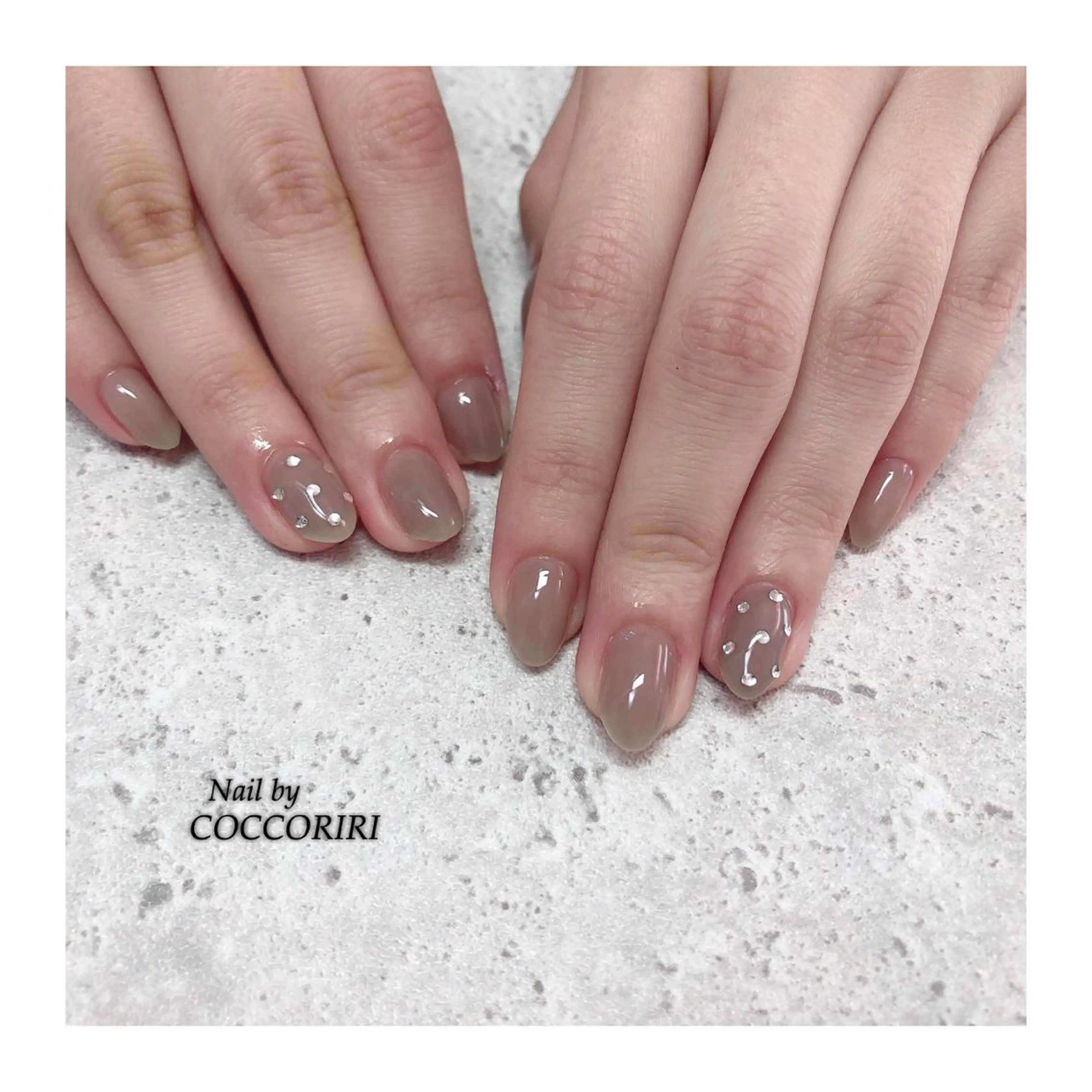 ネイル アートネイル グリーン 大理石ネイル(マーブル) ミラーネイル ニュアンスネイル ensowa✱laf NAILのネイルデザイン