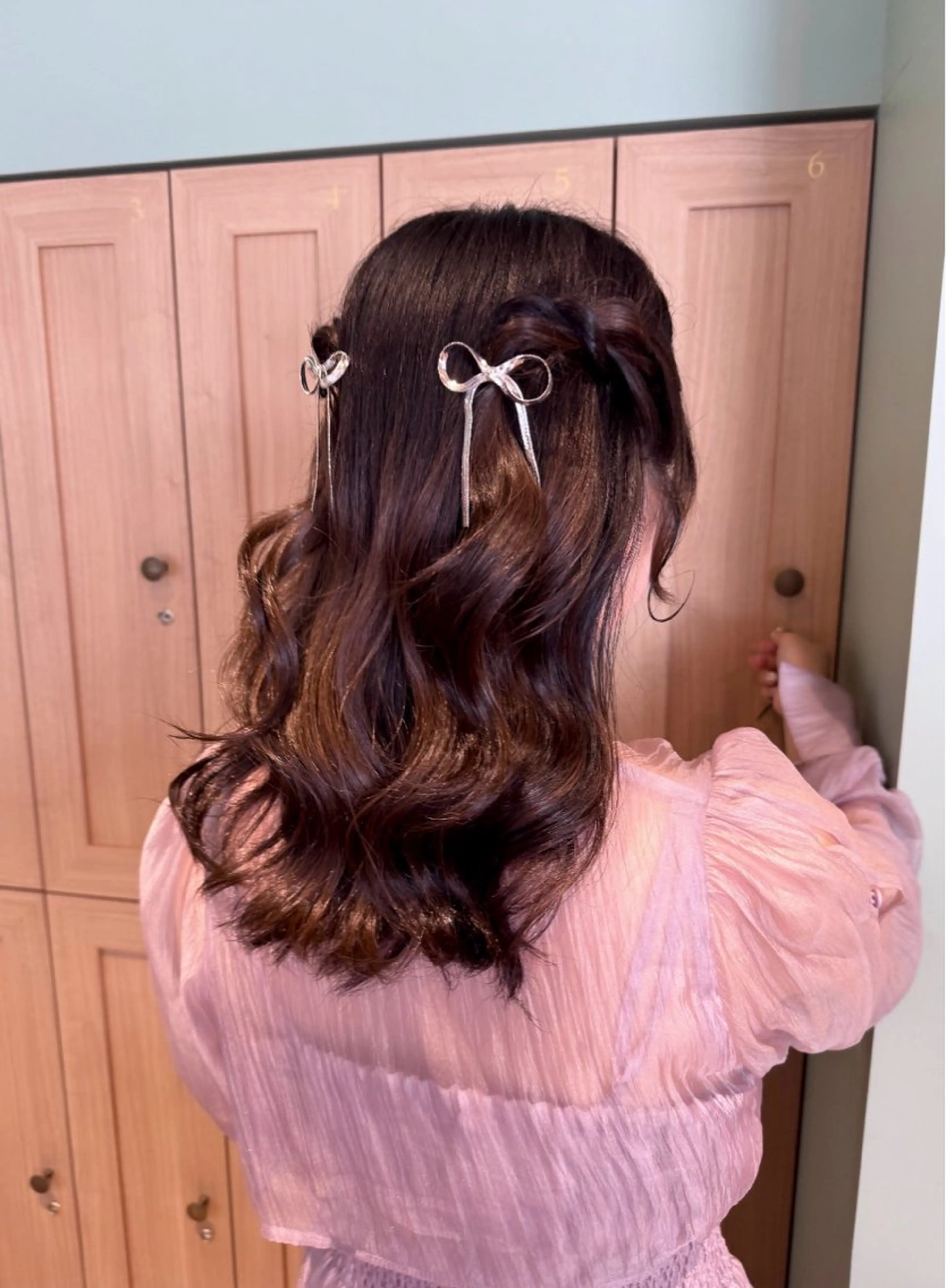 ヘアアレンジ ヘアセット .*･ﾟカラーリスト .ﾟ･*.みおのヘアスタイル