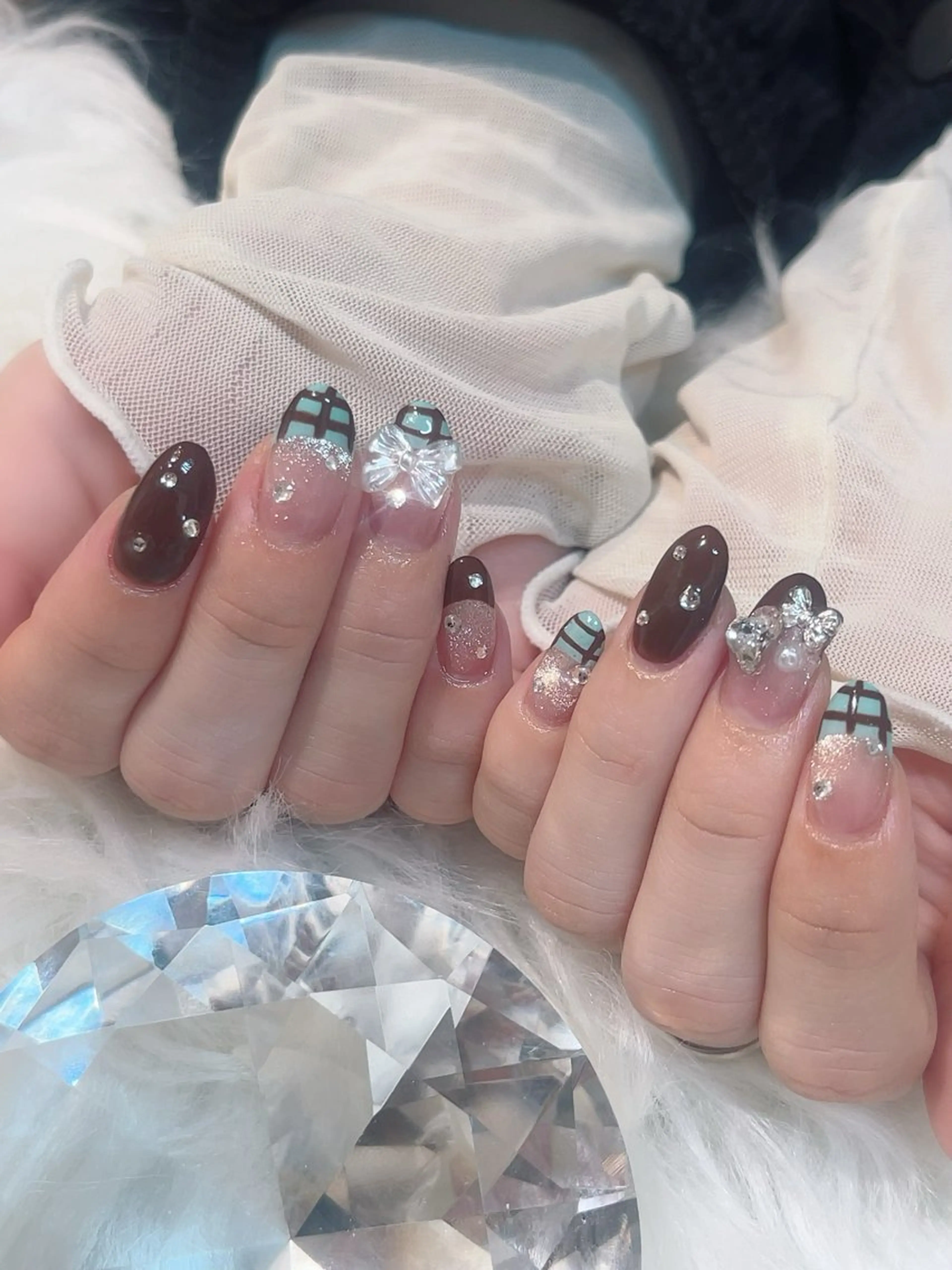 ネイル ハンドネイル sakura 💘のネイルデザイン