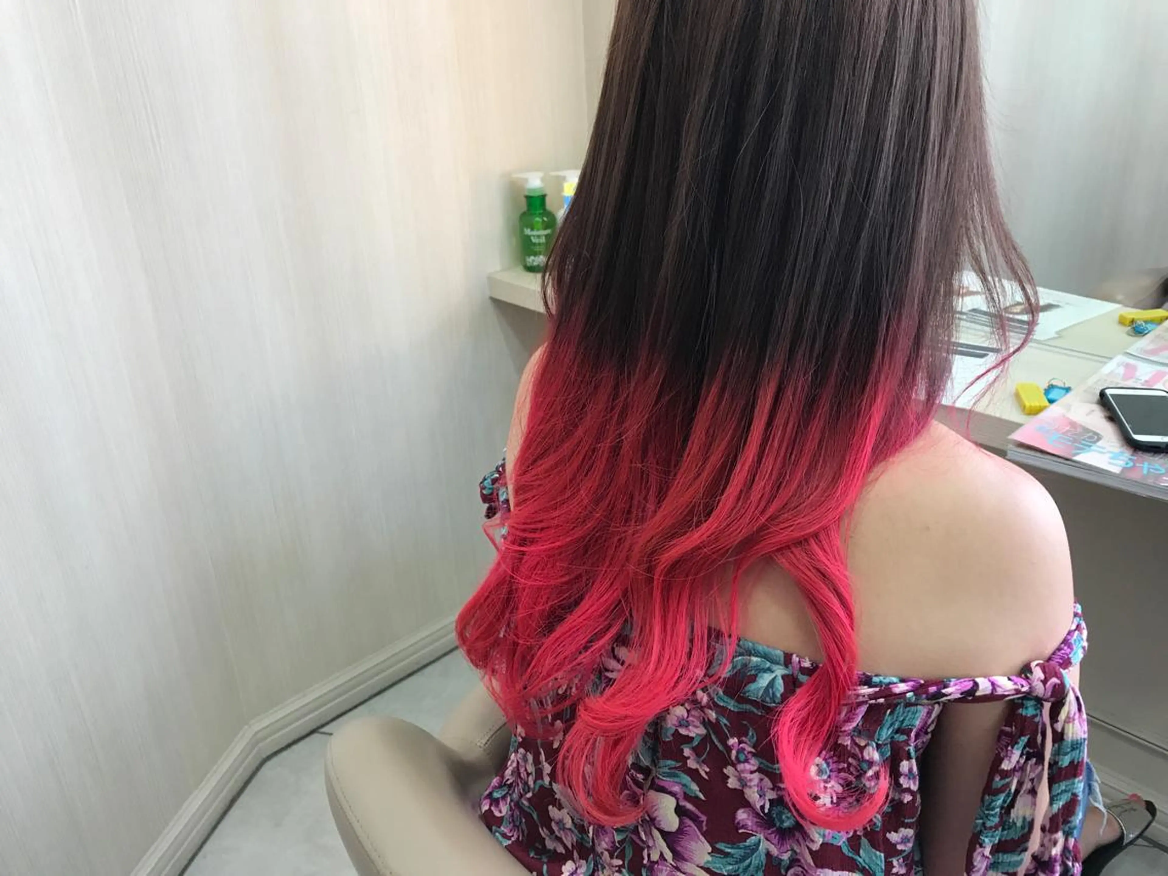 ロング カラー 吉岡 三四朗のヘアスタイル