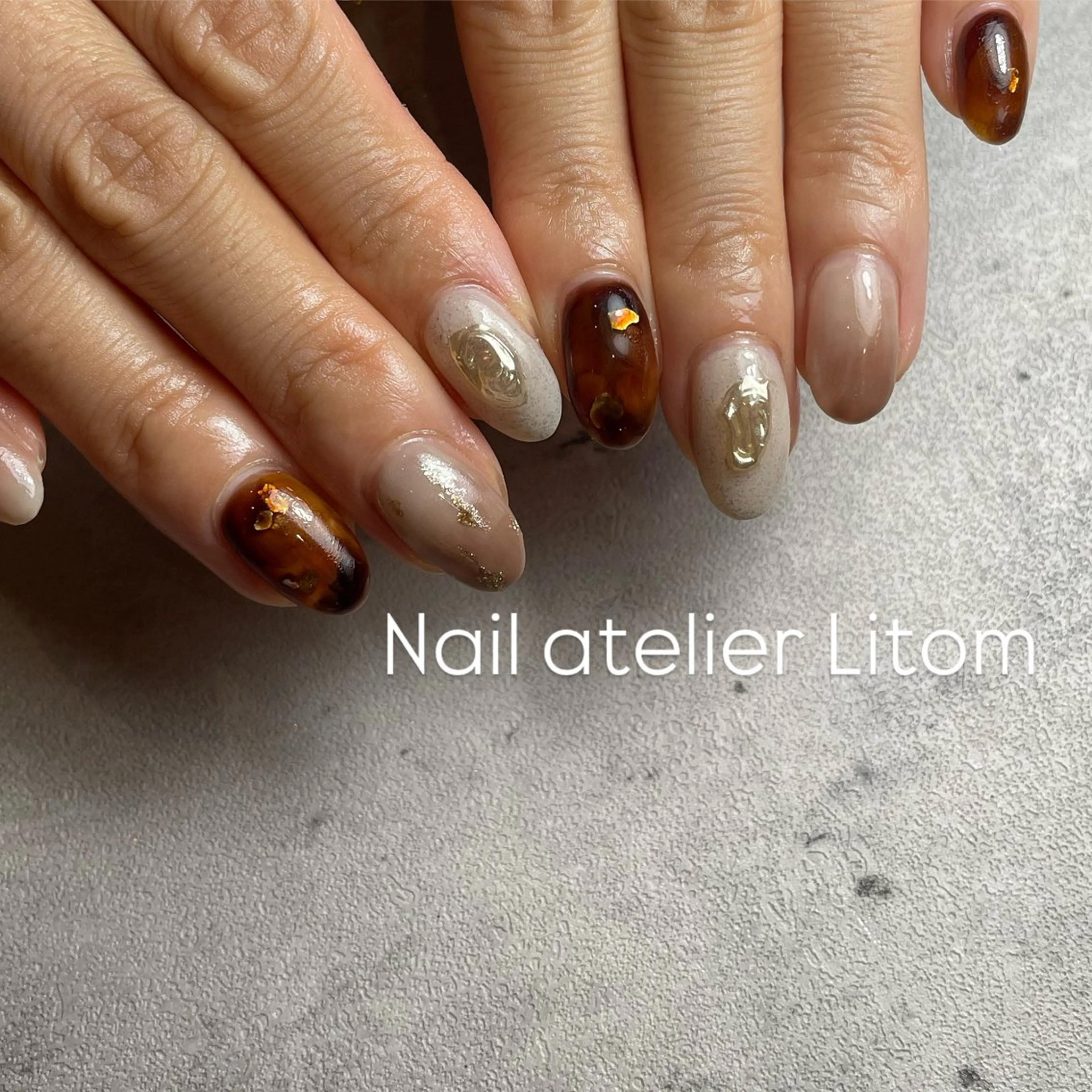 ネイル Nail atelier Litom【ネイルアトリエリトム】所属・相模原ネイル Tomoのネイルデザイン