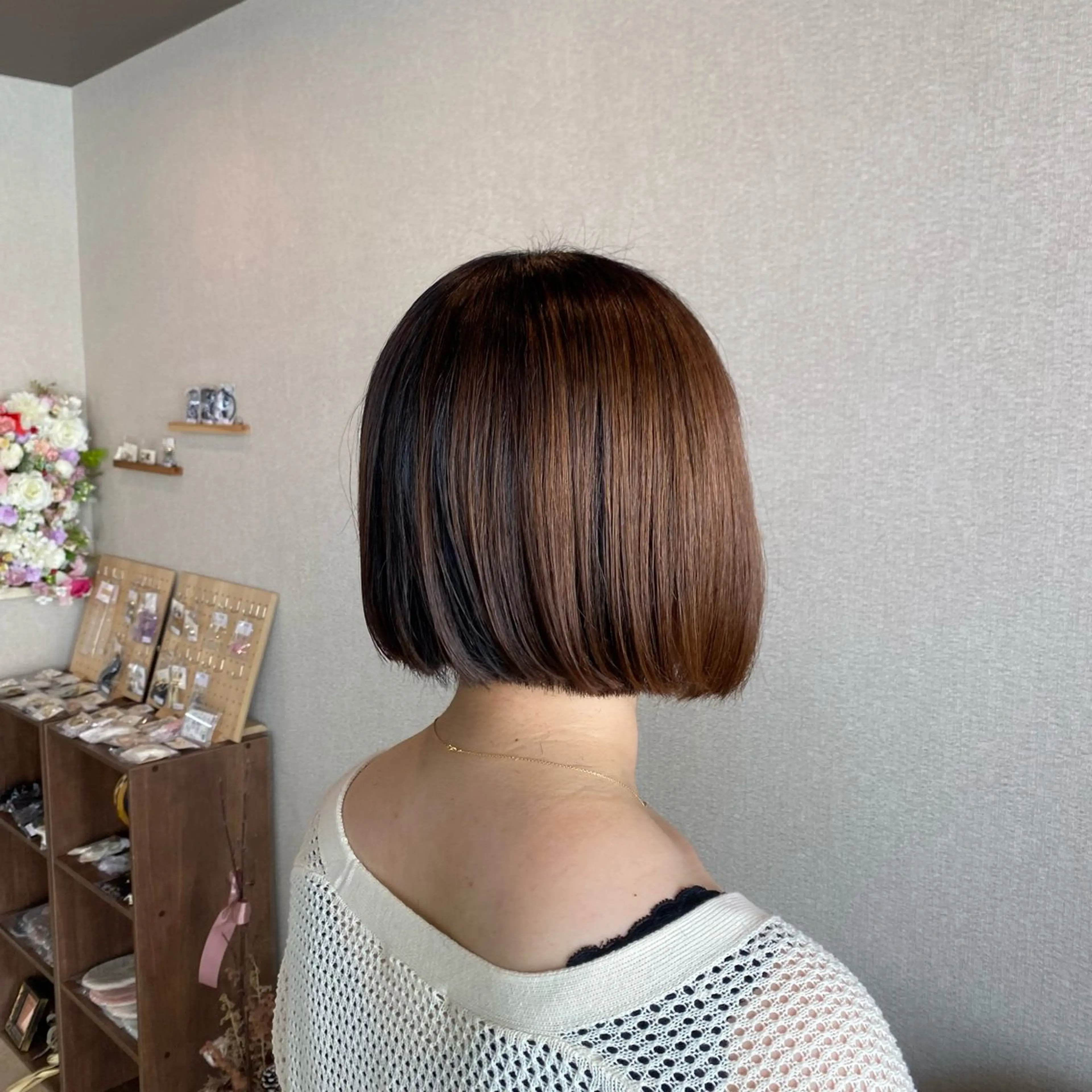 ショート 切りっぱなしボブ ボブ belle / Honoka🧁のヘアスタイル