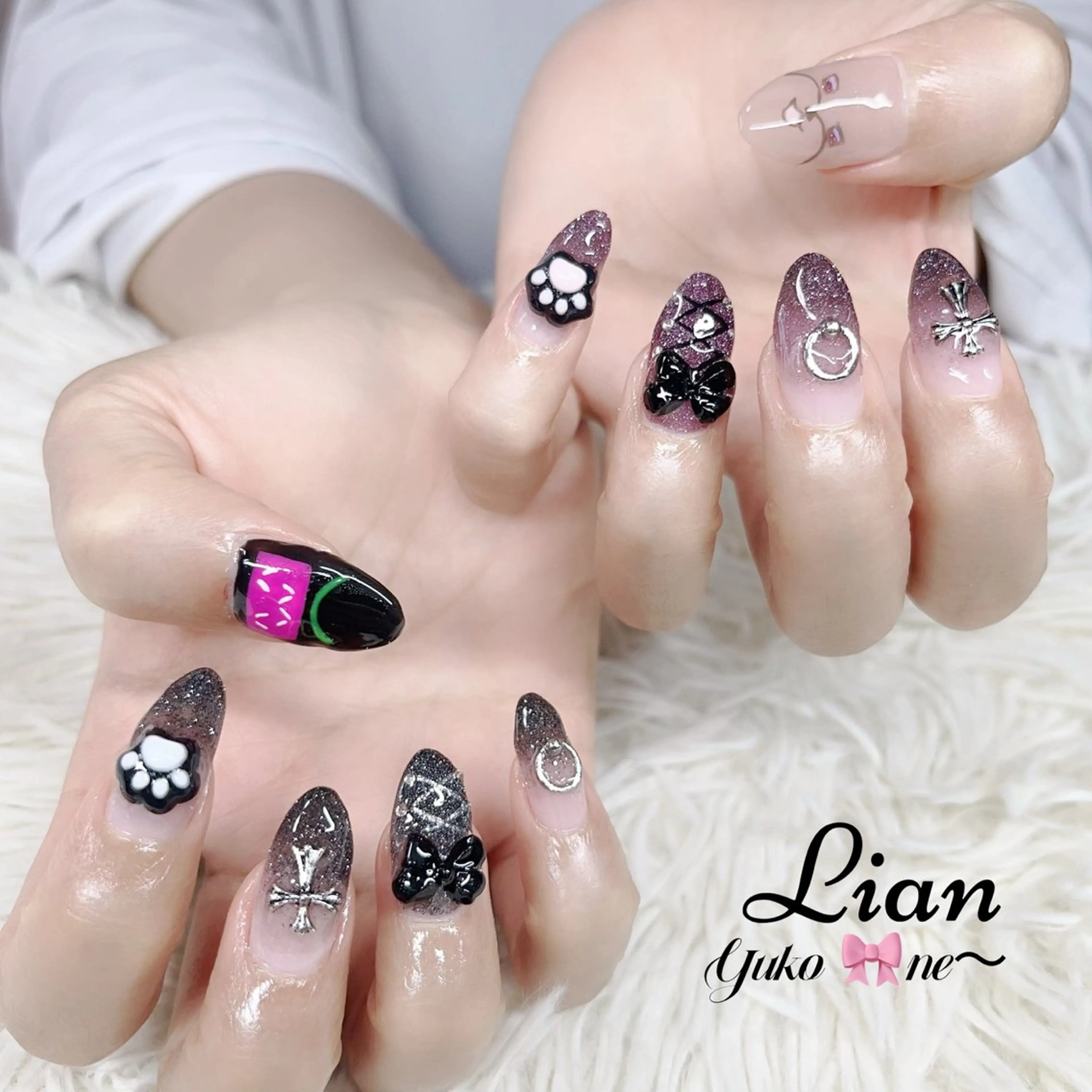 ネイル ハンドネイル ネイルサロン　Lian所属・Lian Yulilianのネイルデザイン