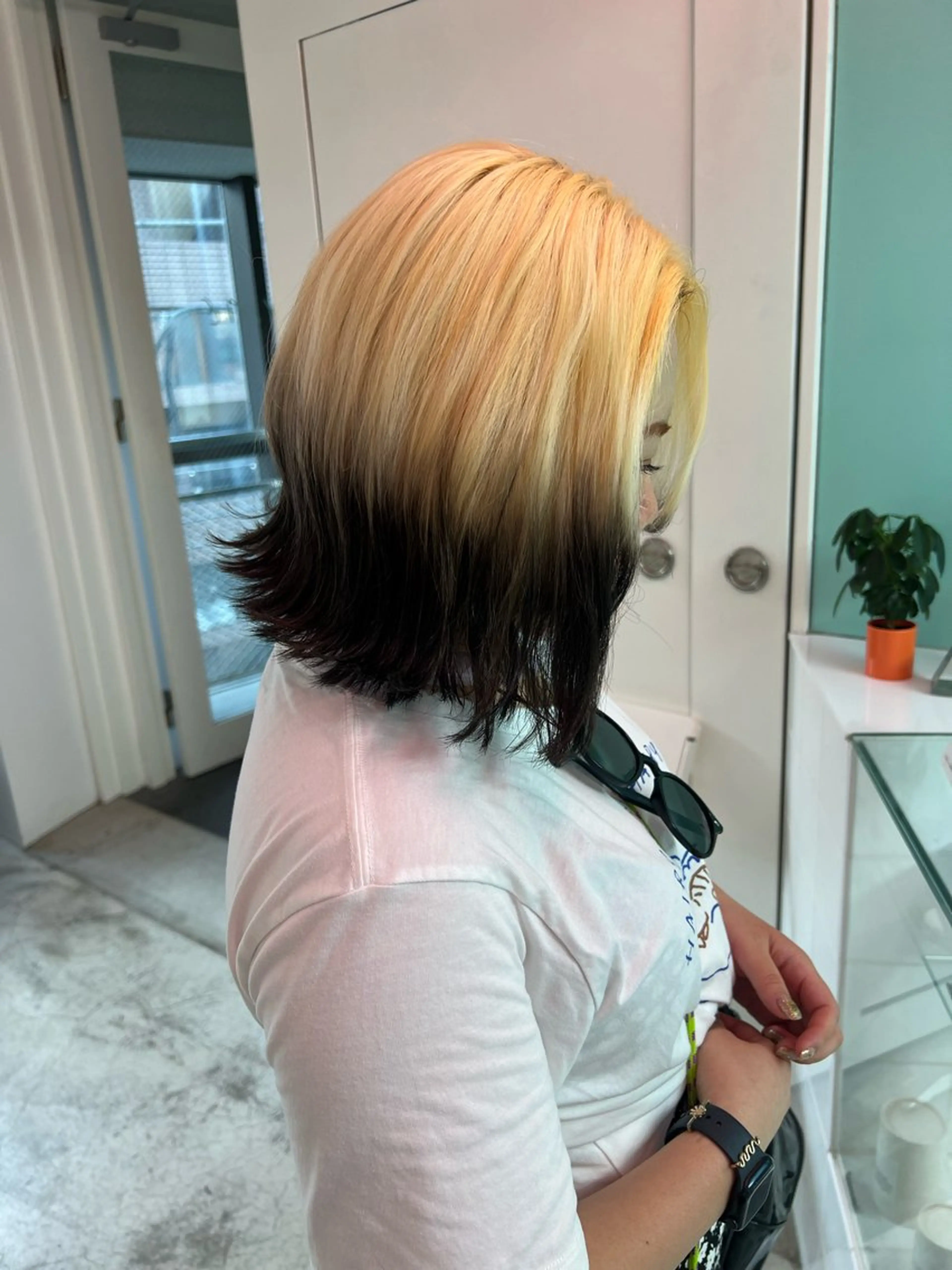 ミディアム ヘアカラー トリートメント 💥ウルフカット デザインあんな💥のヘアスタイル