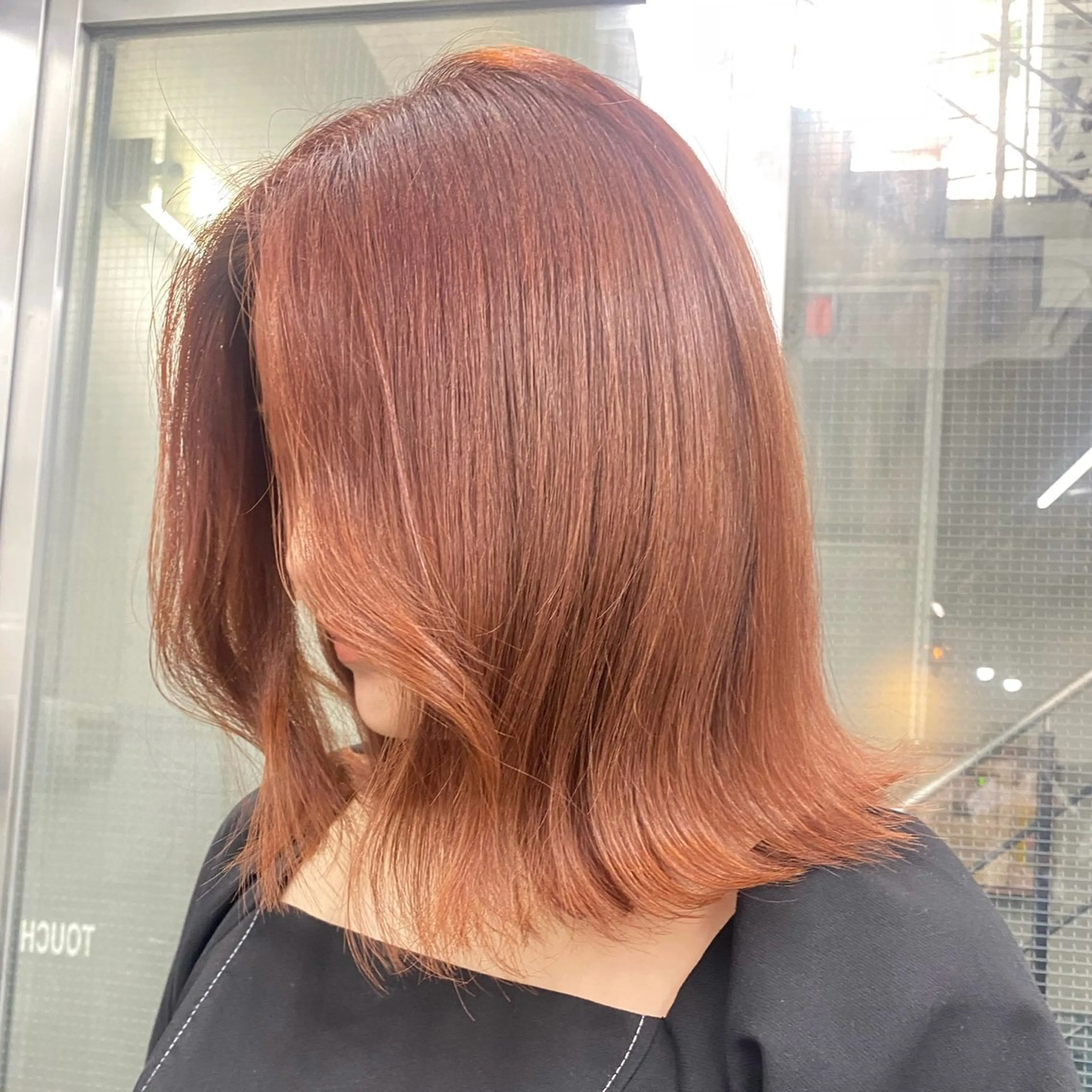 ミディアム アッシュ ヨシンモリ 韓国風ヘア レイヤーカット トリートメント カット ヘアカラー トリートメント ヘッドスパ ヘアセット 透明感/韓国風 🤍moeka🤍のヘアスタイル