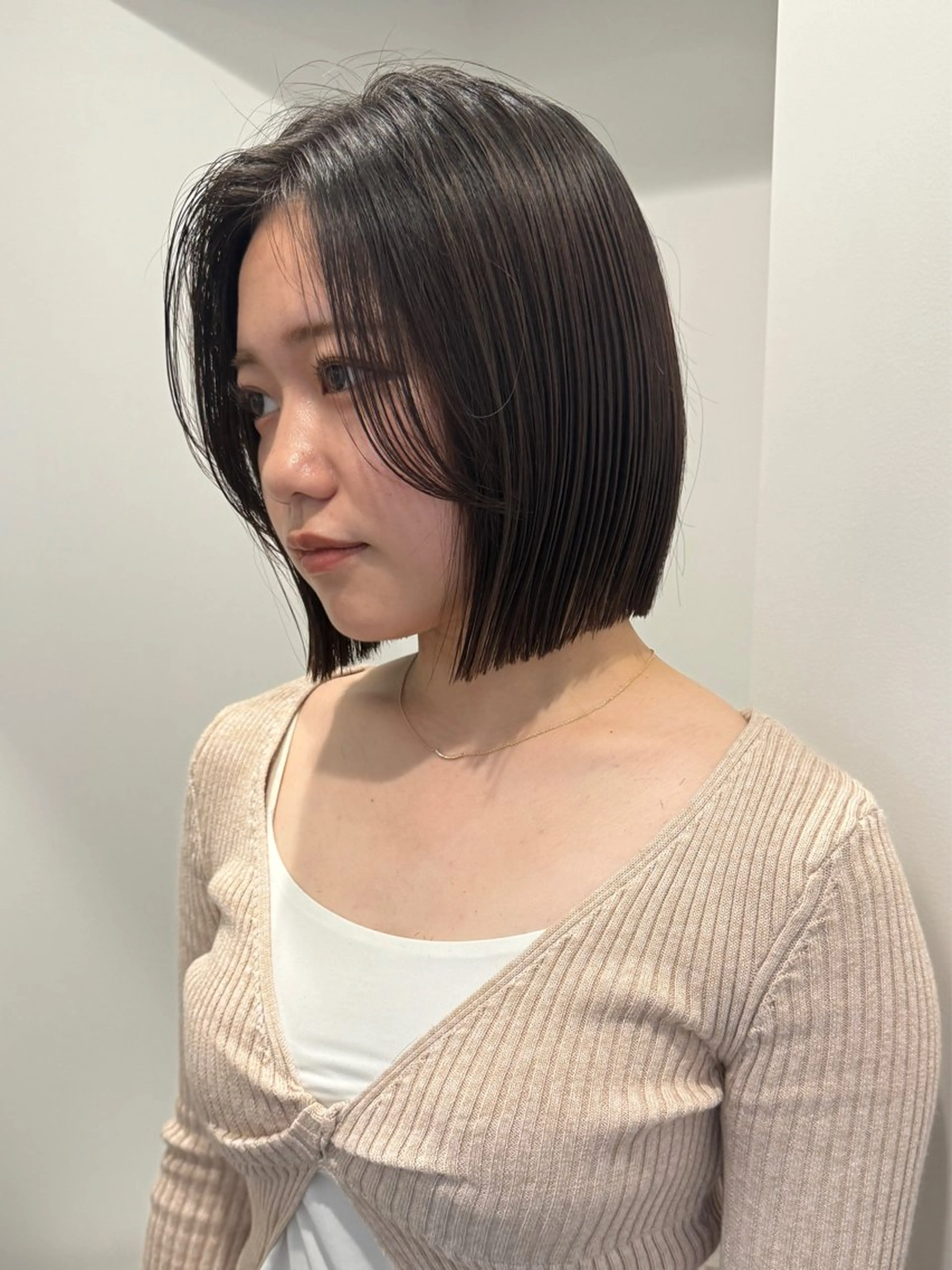 ショート カラー カット ヘアカラー トリートメント 縮毛矯正/ボブ 新宿/ショート/航輝のヘアスタイル