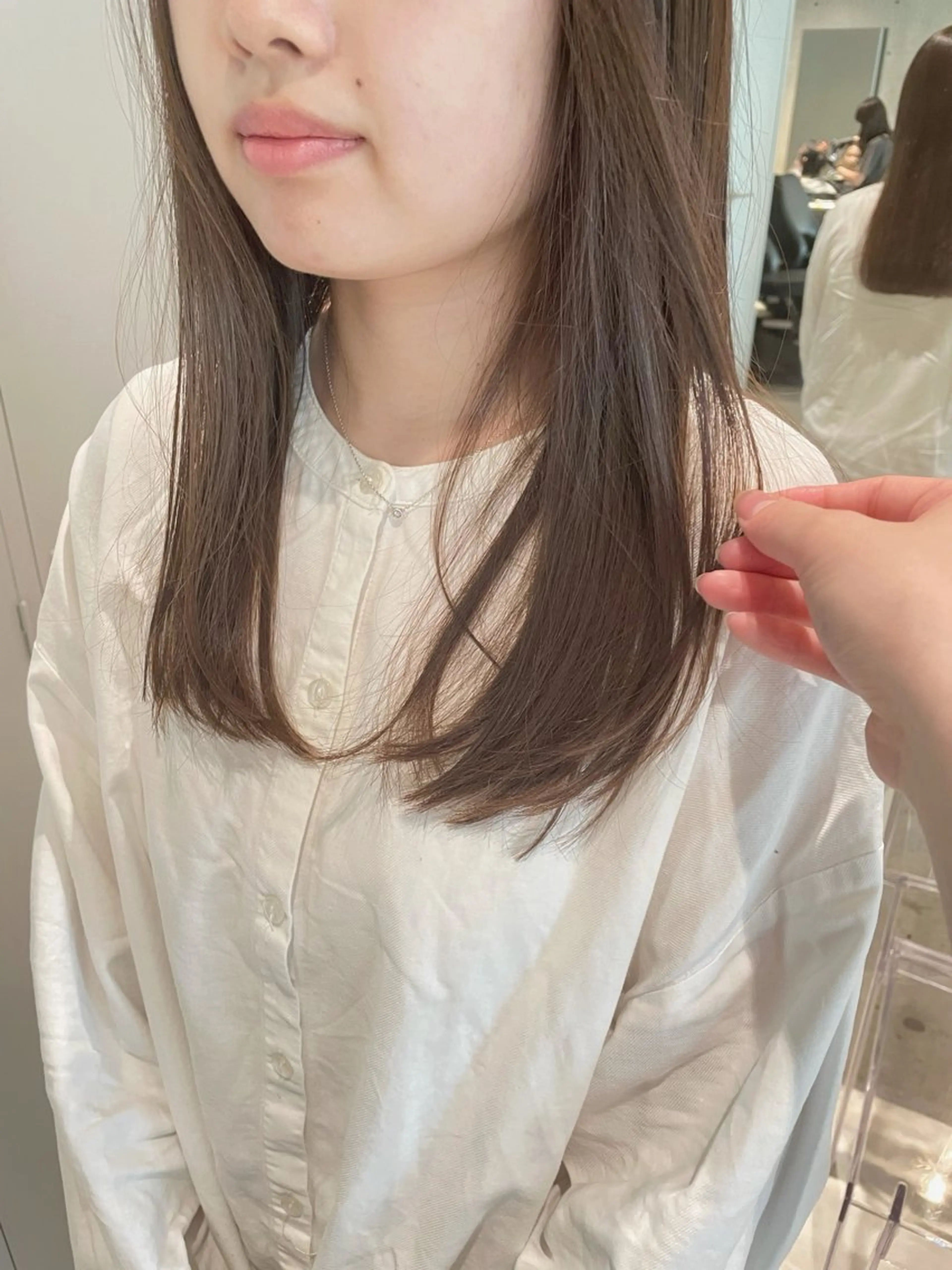 ロング カラー IDEN AND TITY所属・ショートモデル募集 yukakoのヘアスタイル