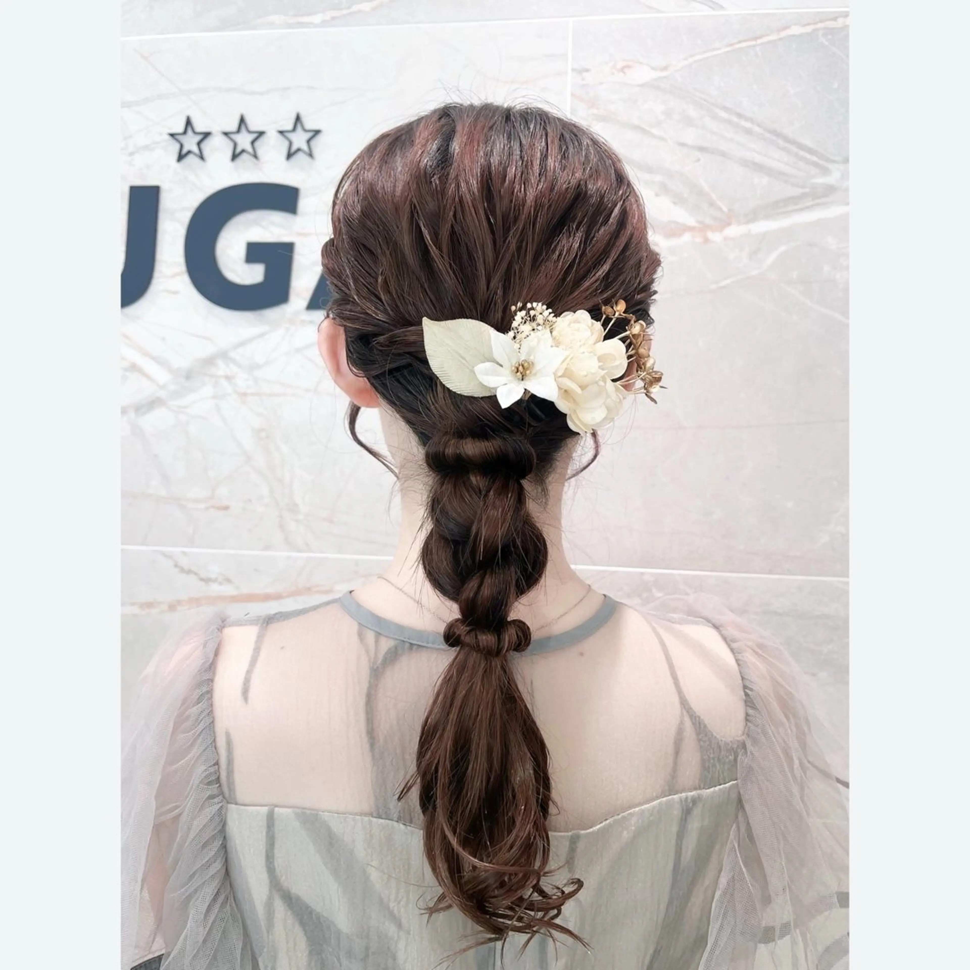 ヘアセット🤍パーティーや結婚式に⛪️🕊¥4,950の写真