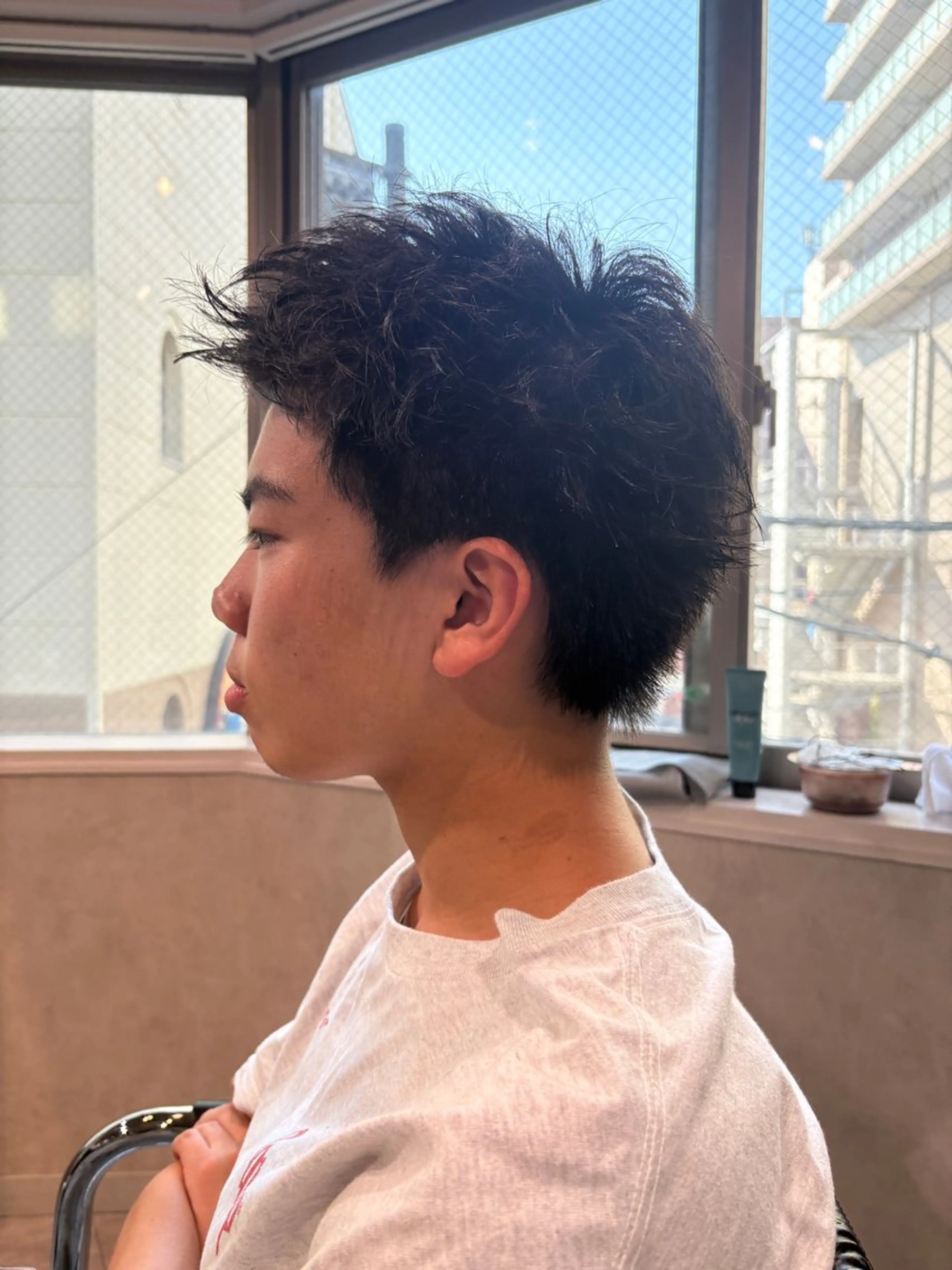 ショート パーマ メンズ カット パーマ パーマ特化/ 藤沢/HYOのヘアスタイル