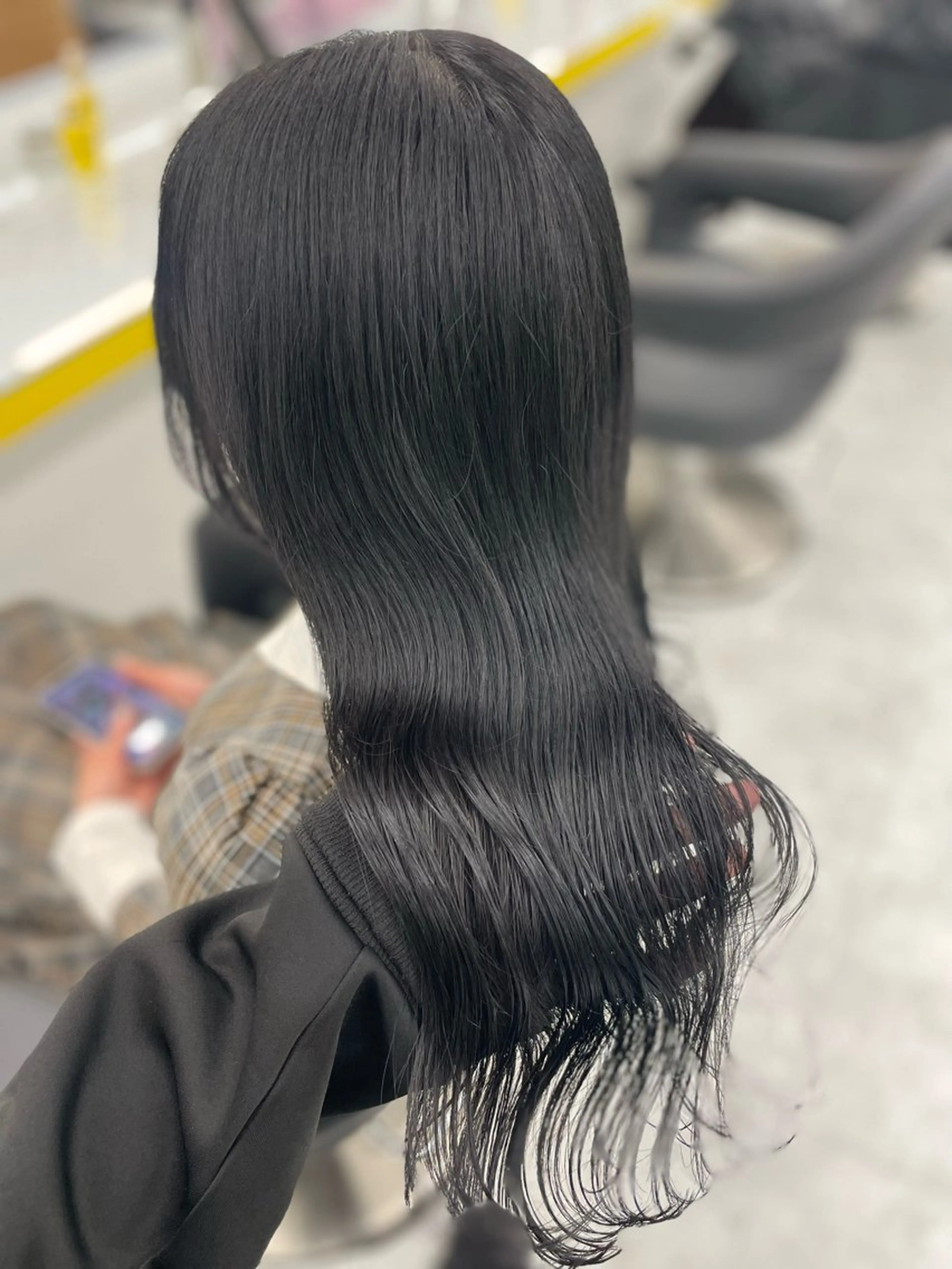 ロング カラー ヘアアレンジ カット ヘアカラー トリートメント 💕透明感暗髪💕 りくのヘアスタイル