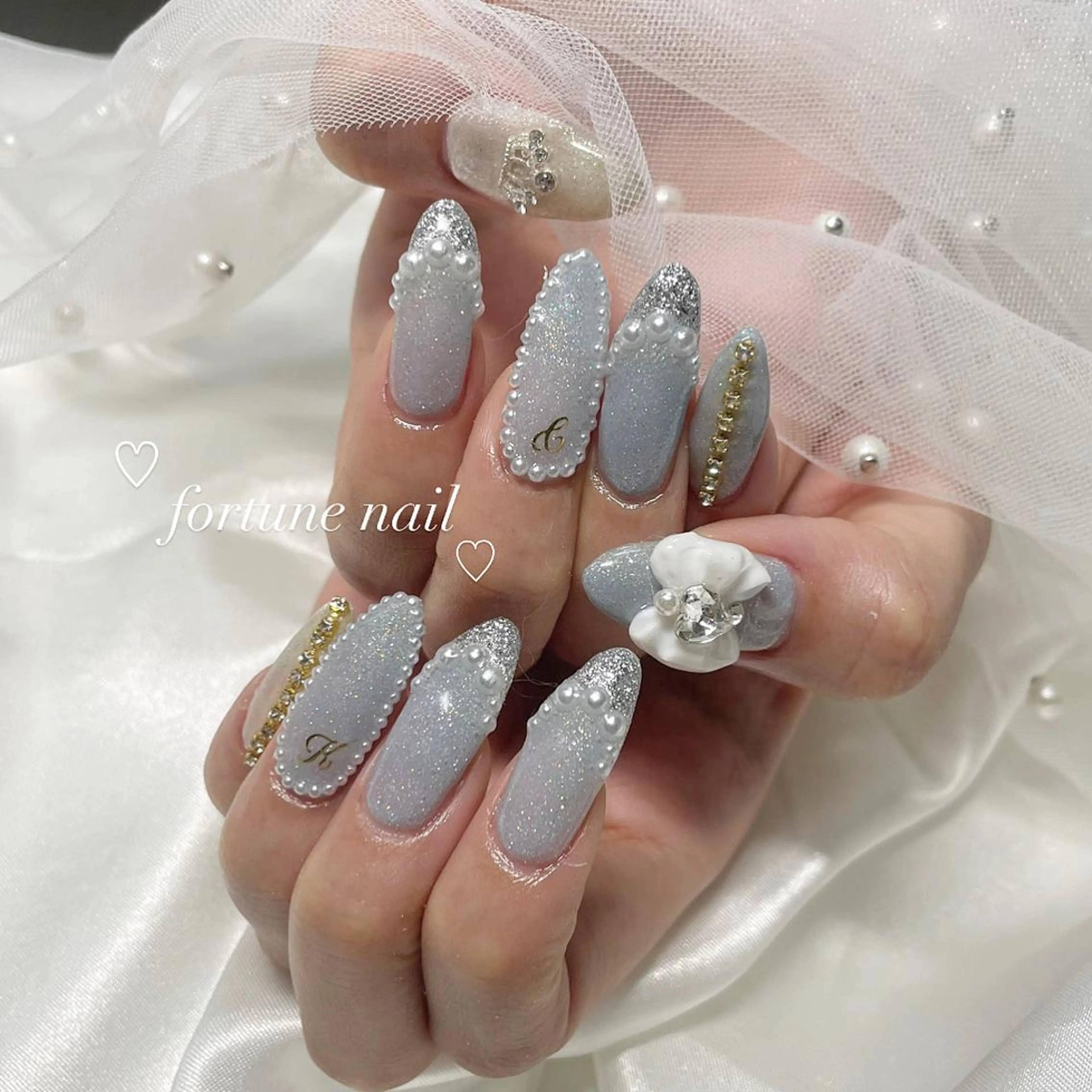 ネイル フレンチネイル ハンドネイル ☆saori ☆12/15空のネイルデザイン