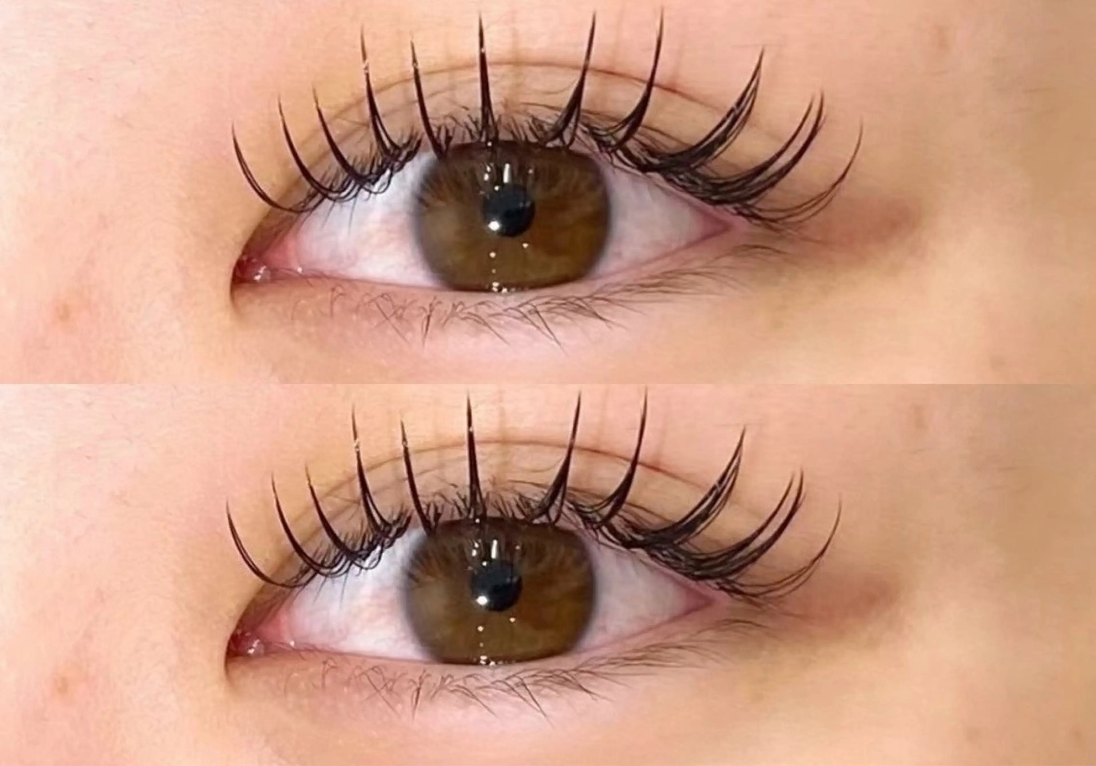 マツエク・マツパ eve🐰束間まつ毛 /透明感カラーのマツエク・マツパデザイン