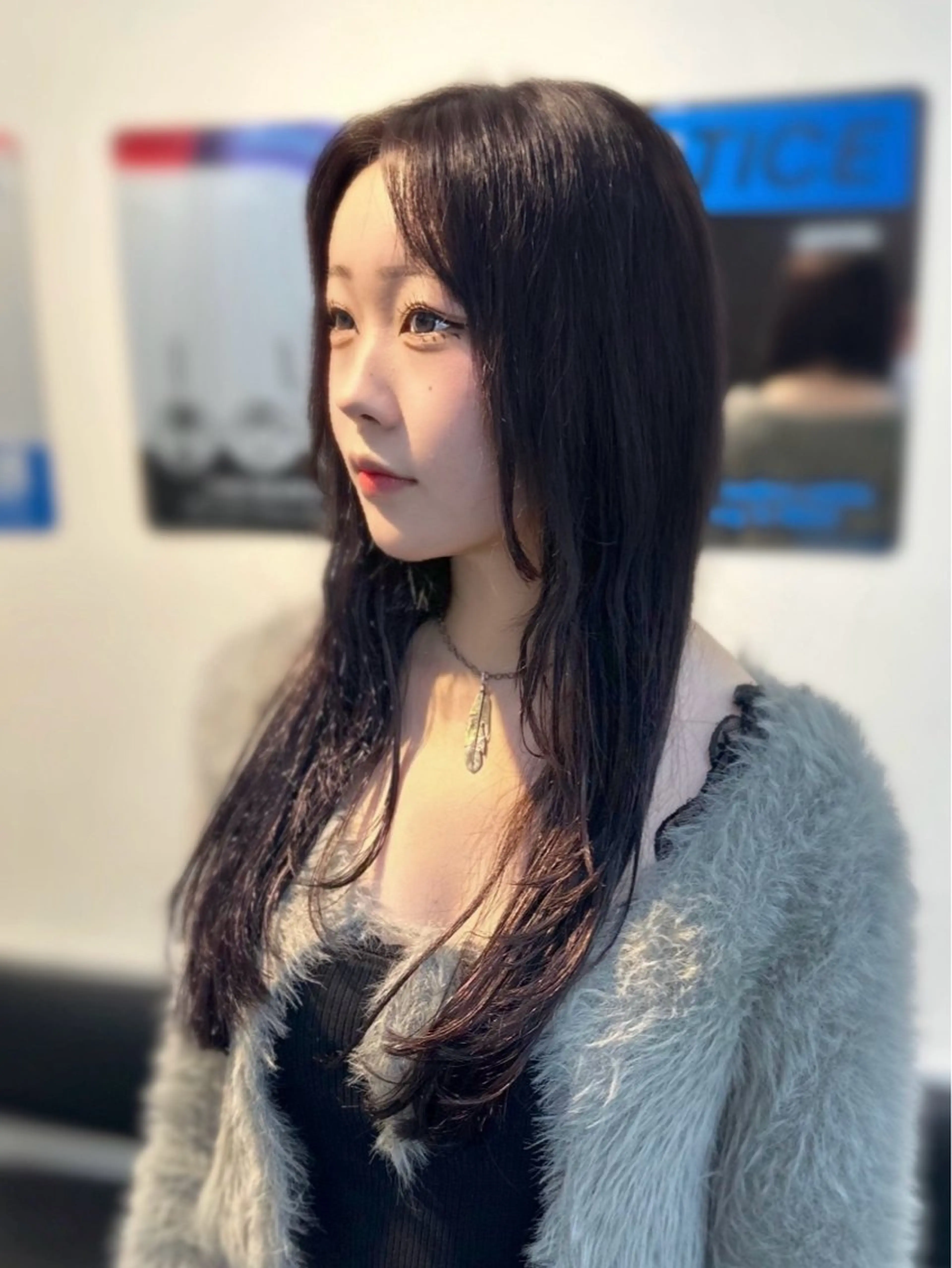 ロング シールエクステ エクステ レイヤーカット move所属・⭐️エクステ指名 No.1⭐️高頭のヘアスタイル
