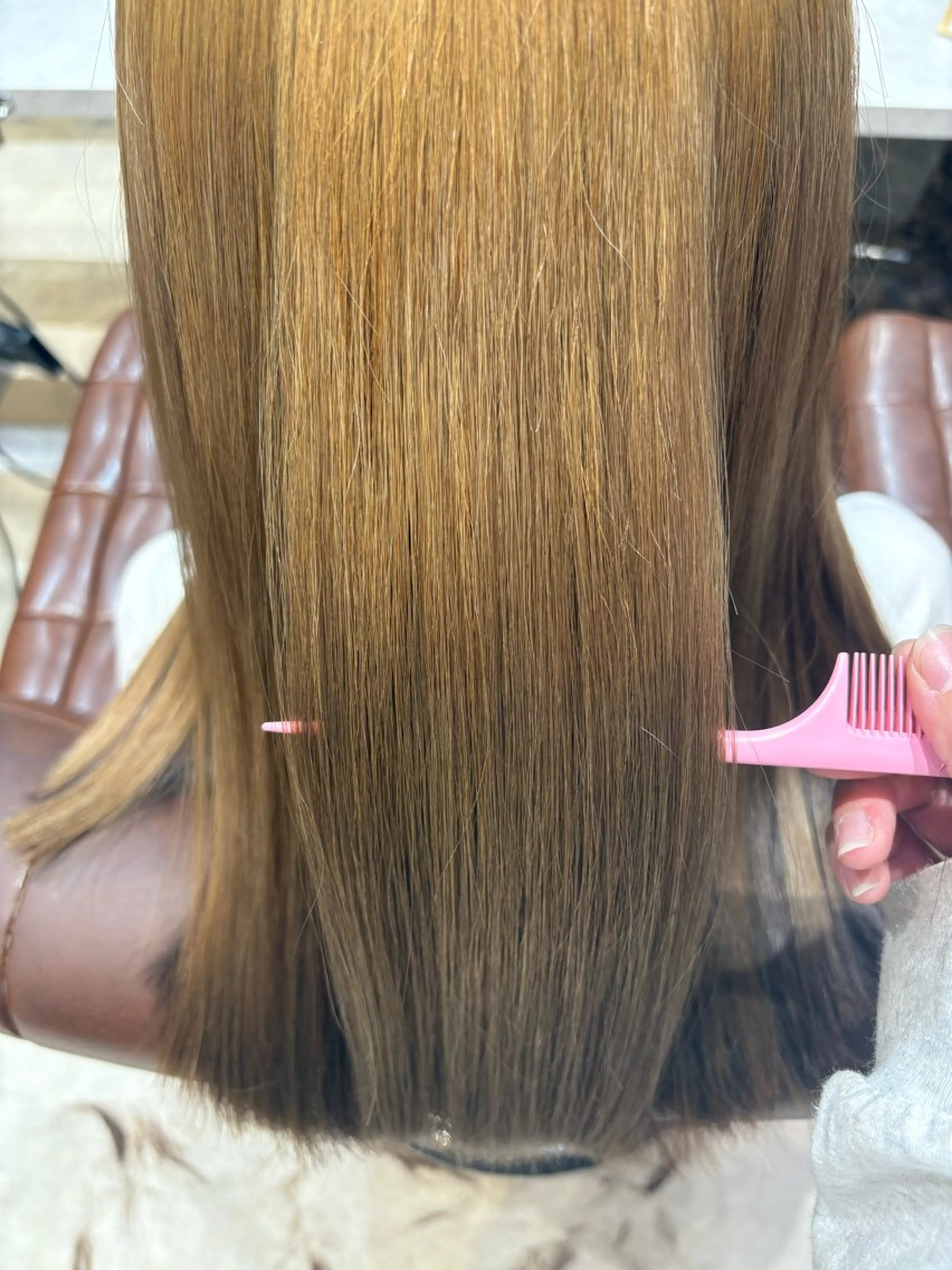 【しっとり まとまり🦄】ミディアムcut 👩🏻‪✂︎‬ ＆ハホニコTR✨️(⚠️⚠️注意事項をお読みください‼️)の写真