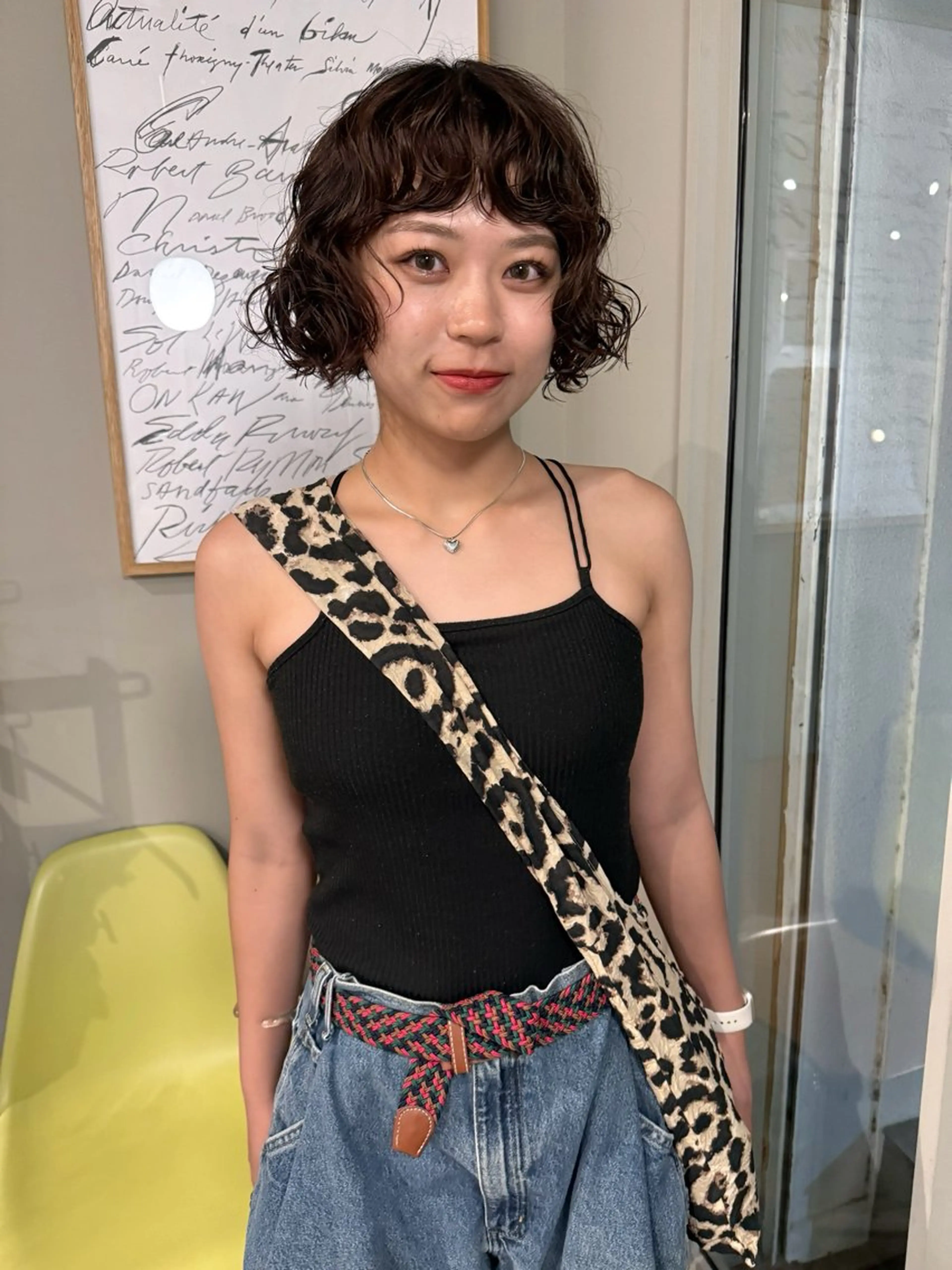 パーマ カット パーマ トリートメント muku所属・ボブ/パーマ /muku サリのヘアスタイル