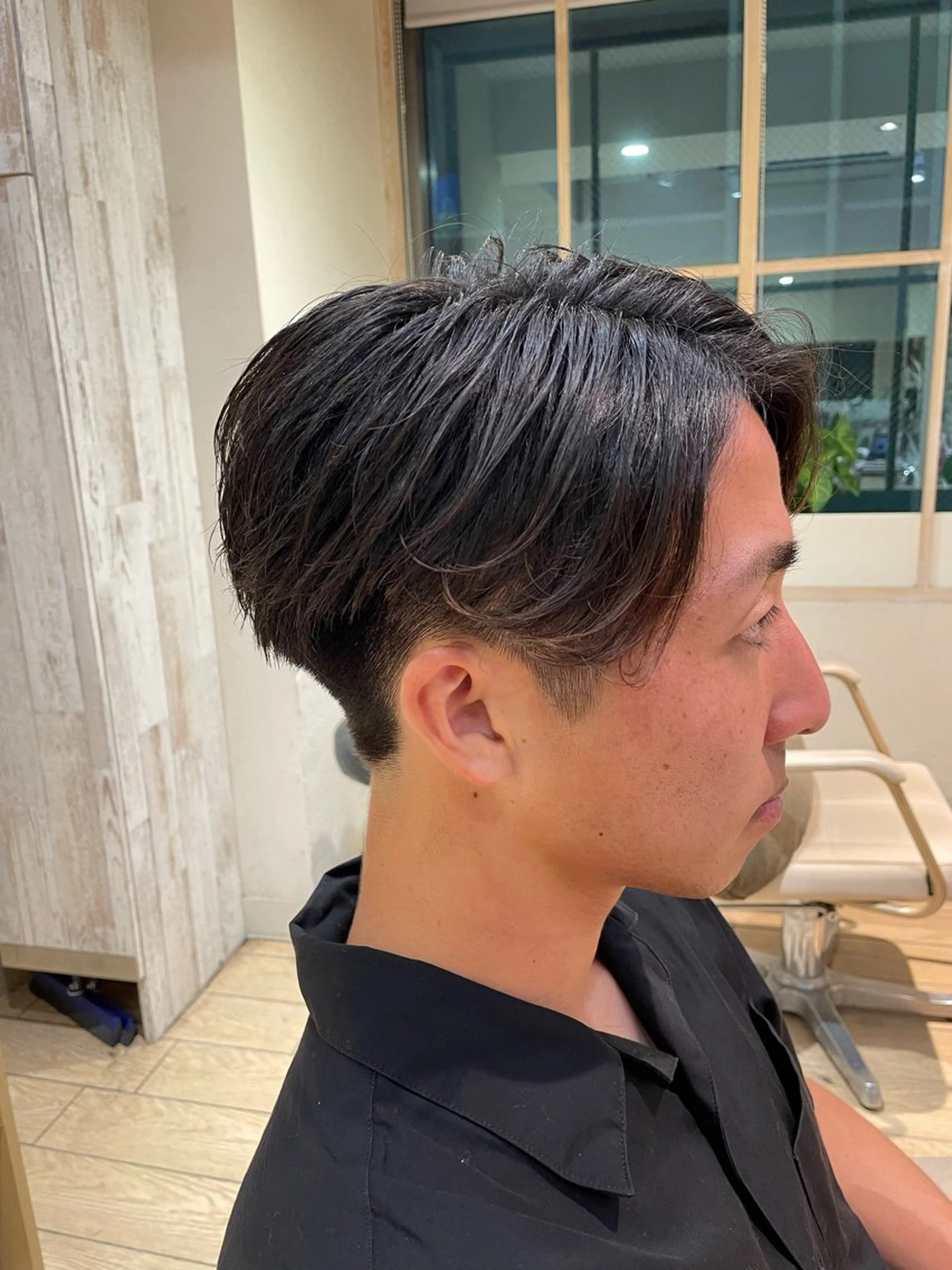 ショート パーマ afloatkobe所属・美髪/髪質改善 川口凌弥のヘアスタイル