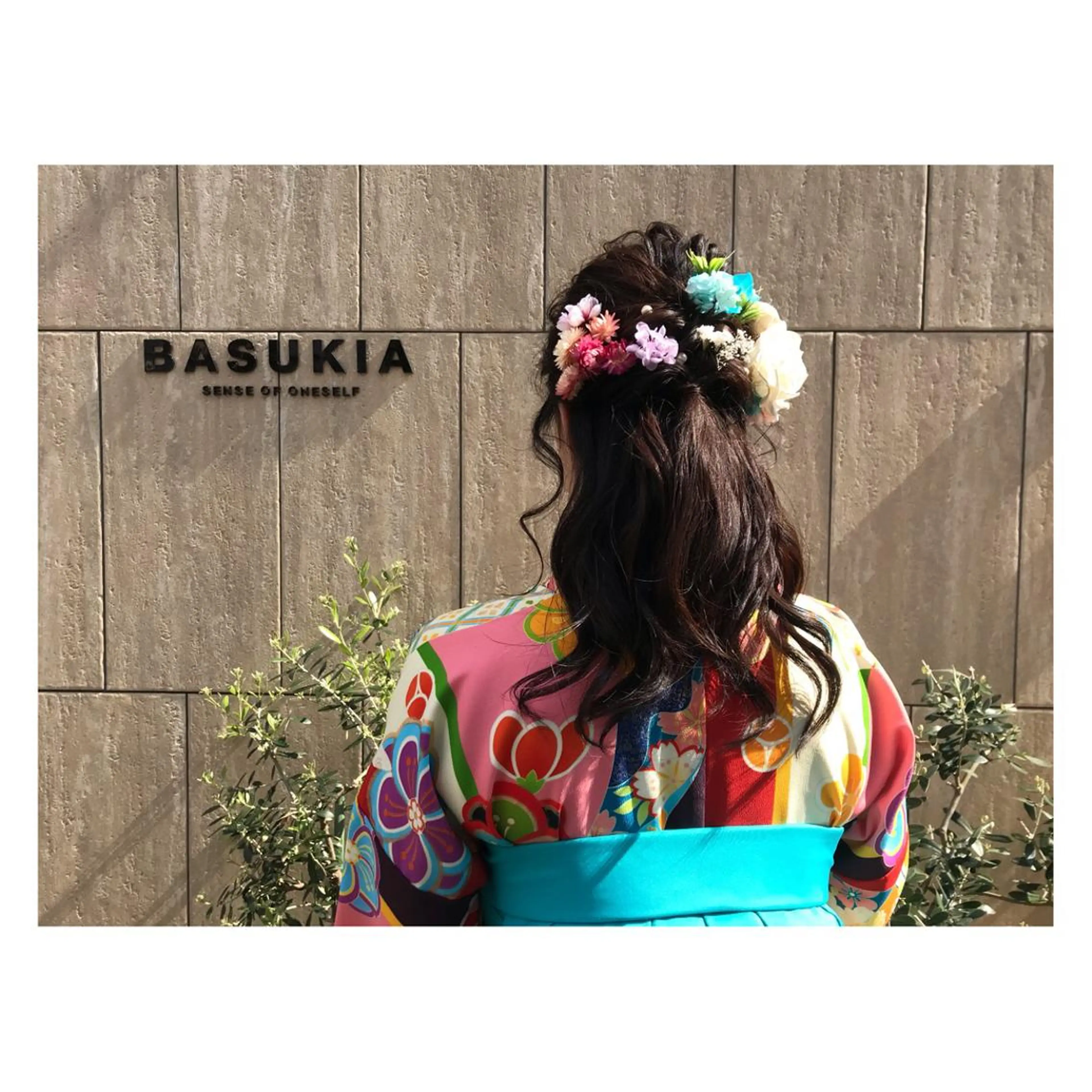 セミロング カラー BASUKIA 西宮 甲子園口所属・𝙢𝙚𝙣'𝙨 𝙝𝙖𝙞𝙧高津のヘアスタイル