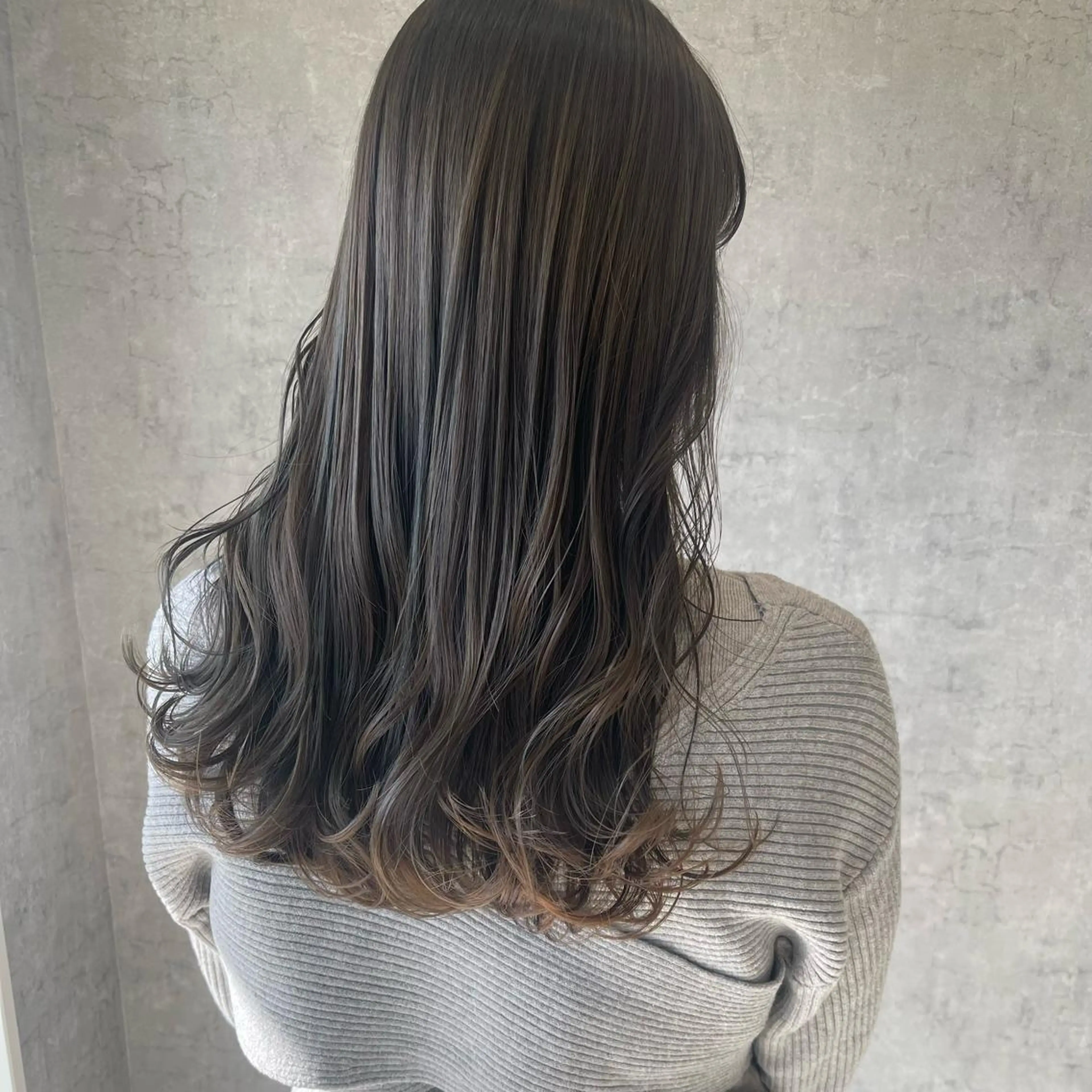 ロング カラー ヘアアレンジ カット ヘアカラー merci.所属・🌻まさの あいり🌻のヘアスタイル