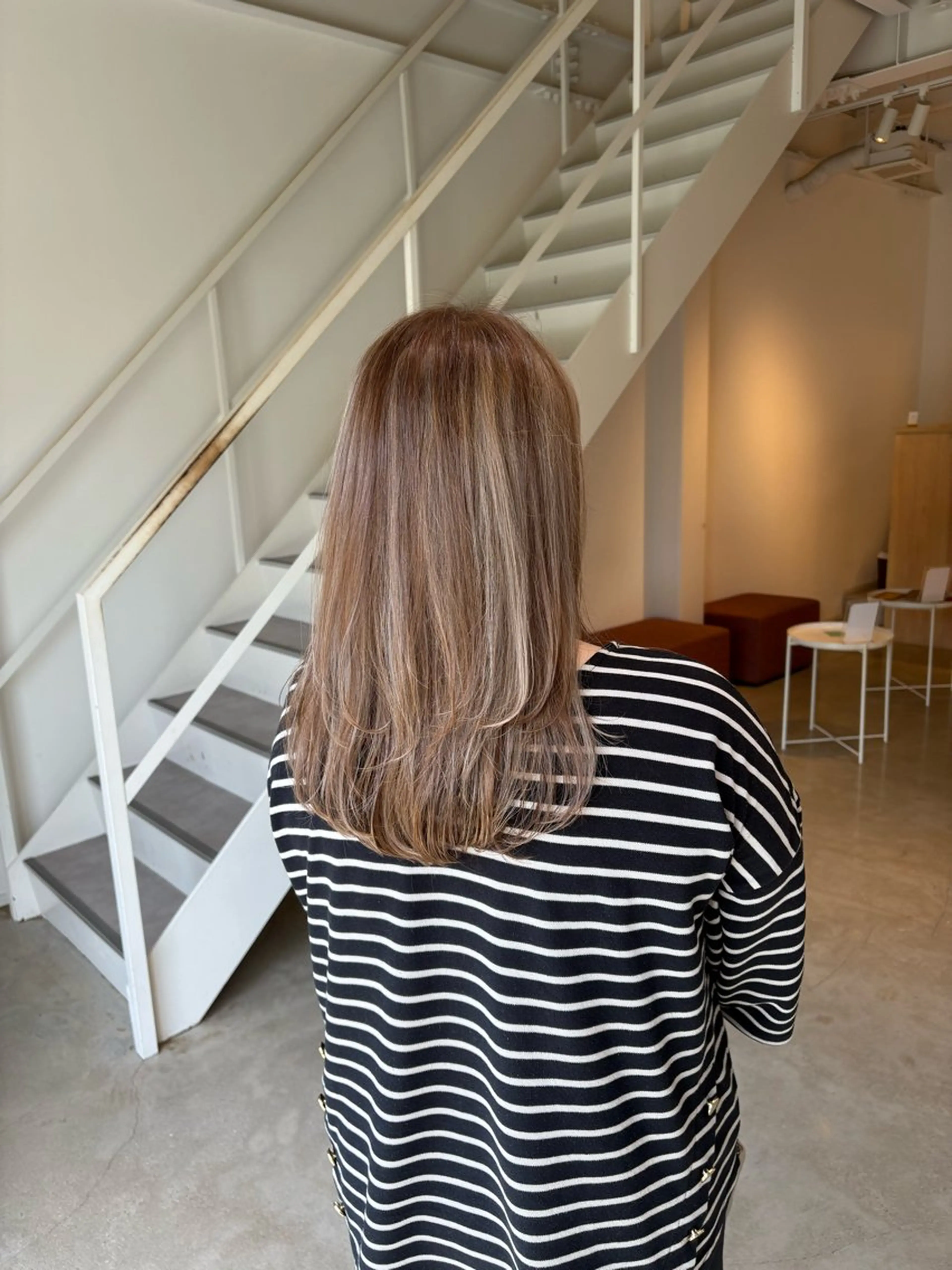 ロング カラー カット ヘアカラー 艶髪✨️ kuyumi🌷のヘアスタイル