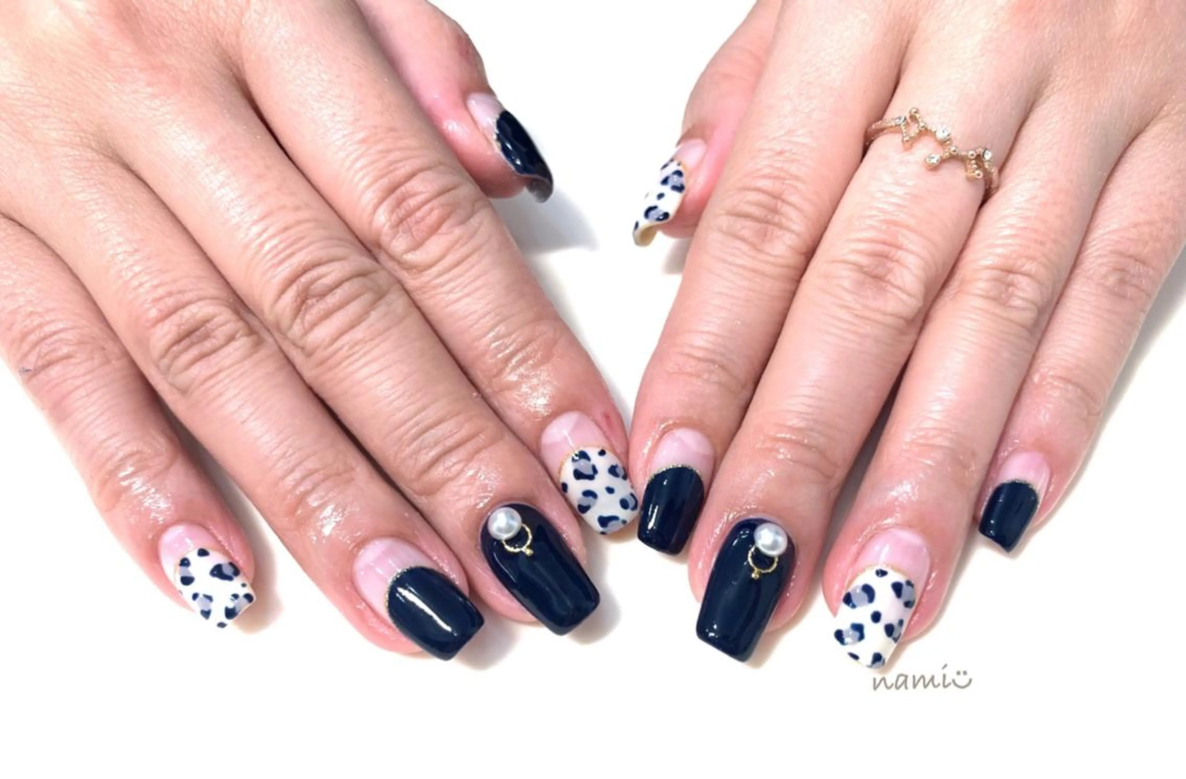 ネイル 持ち込み @.Freestyle 【フリースタイル】所属・根本 奈美のネイルデザイン