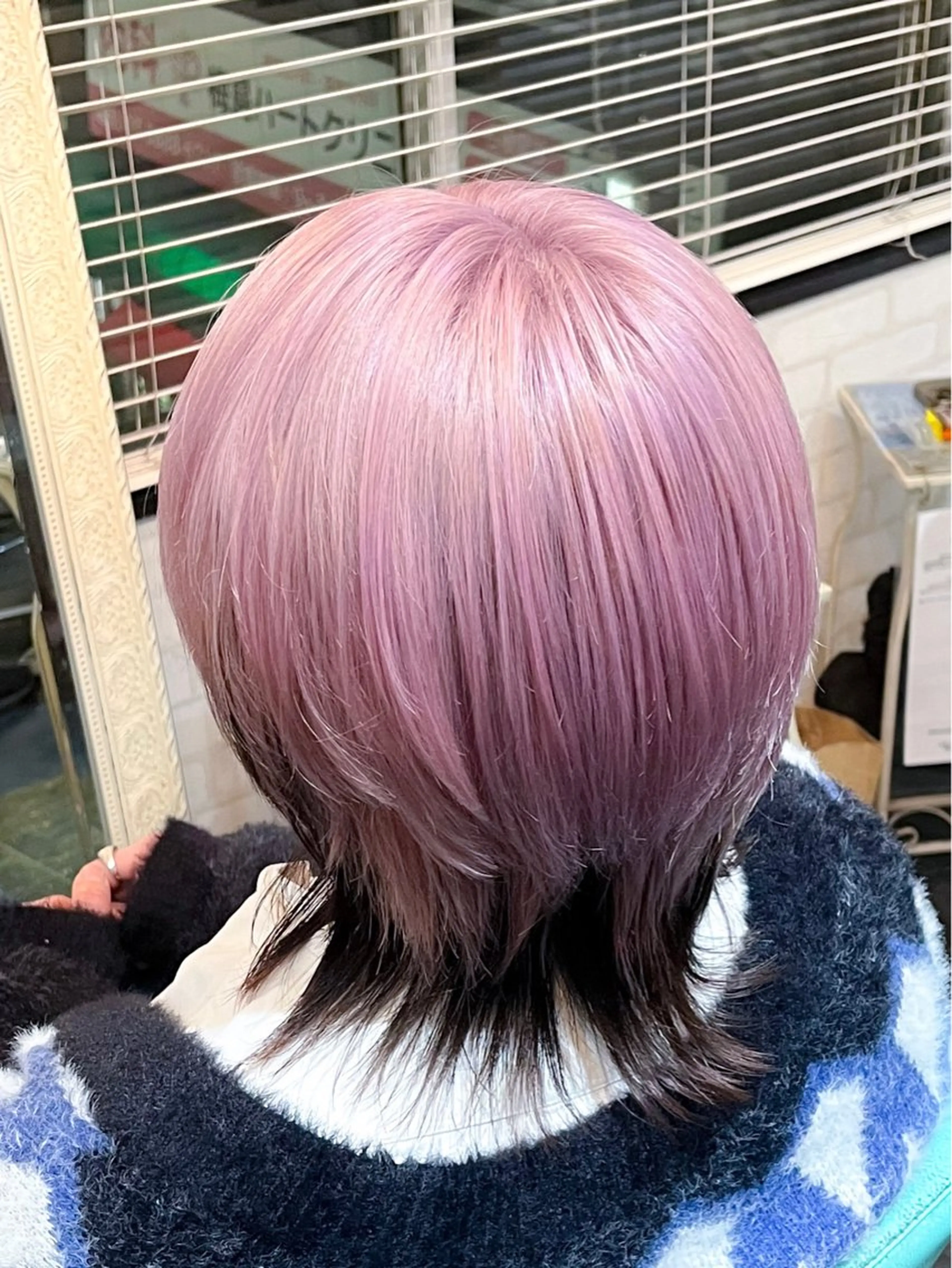 ショート カラー ブリーチ ケアブリーチ ケアカラー ピンクカラー ヘアカラー Kimura Shinyaのヘアスタイル