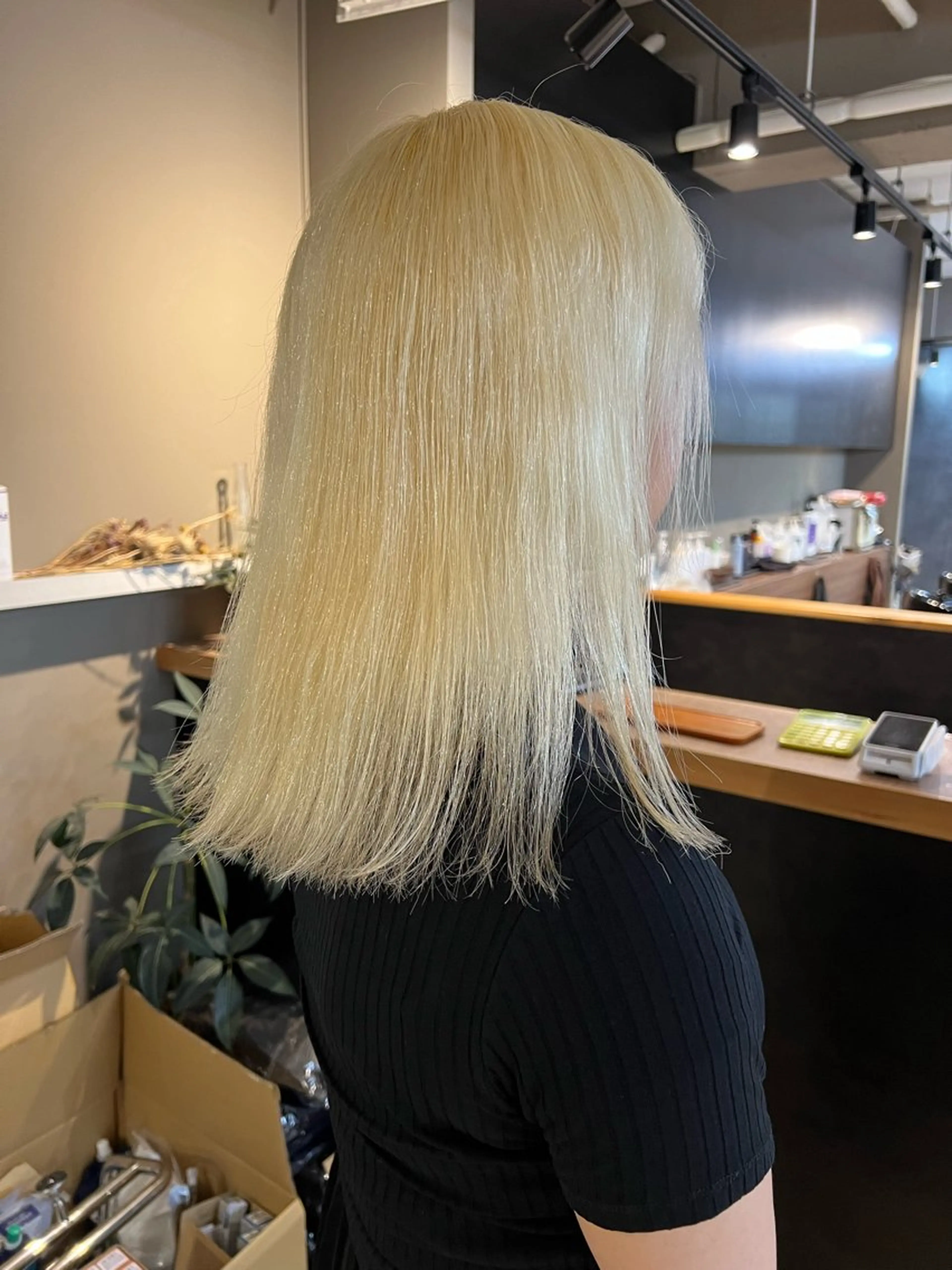 カラー daiki 原宿のヘアスタイル