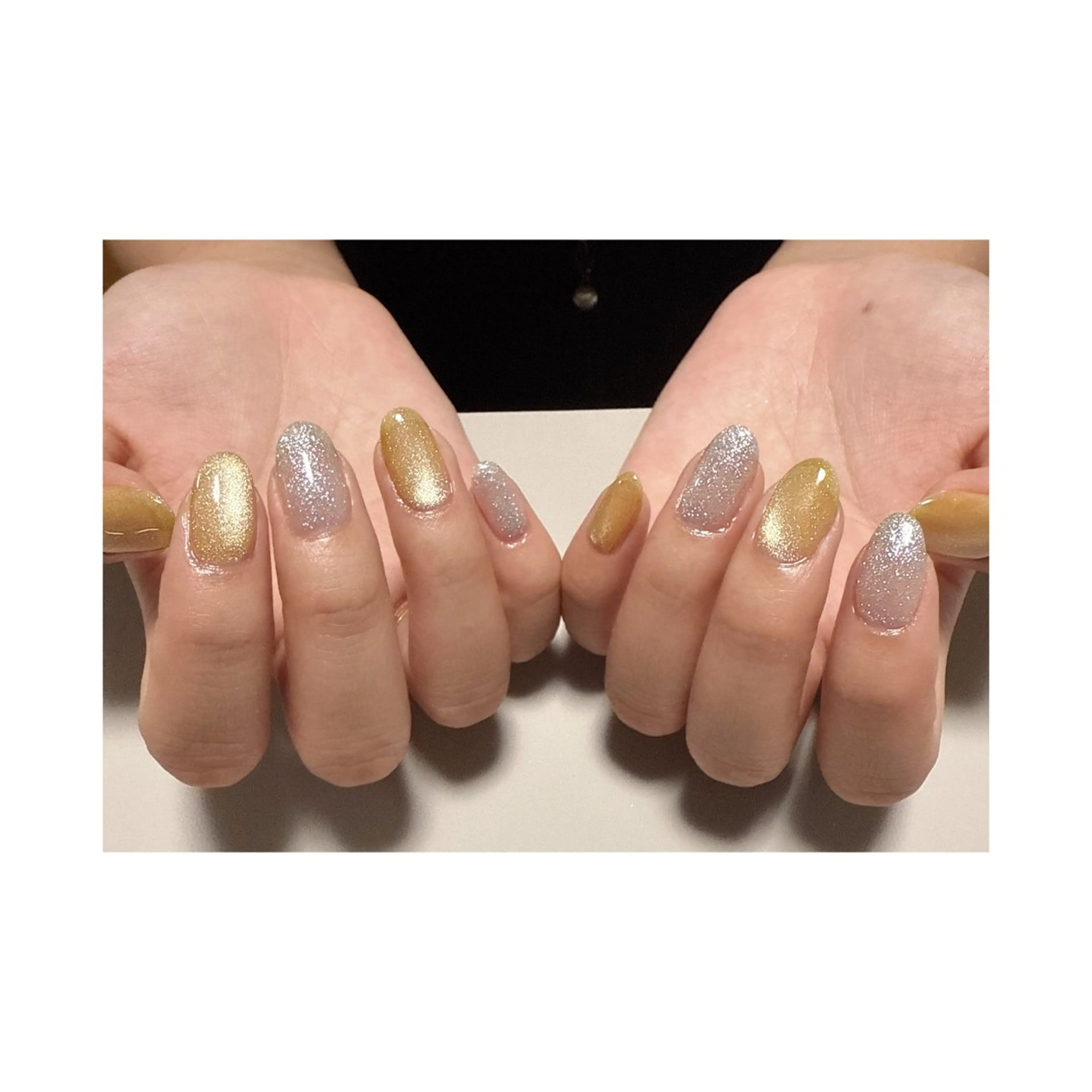 ミディアム ハンドネイル FLORA NAIL SALONのネイルデザイン