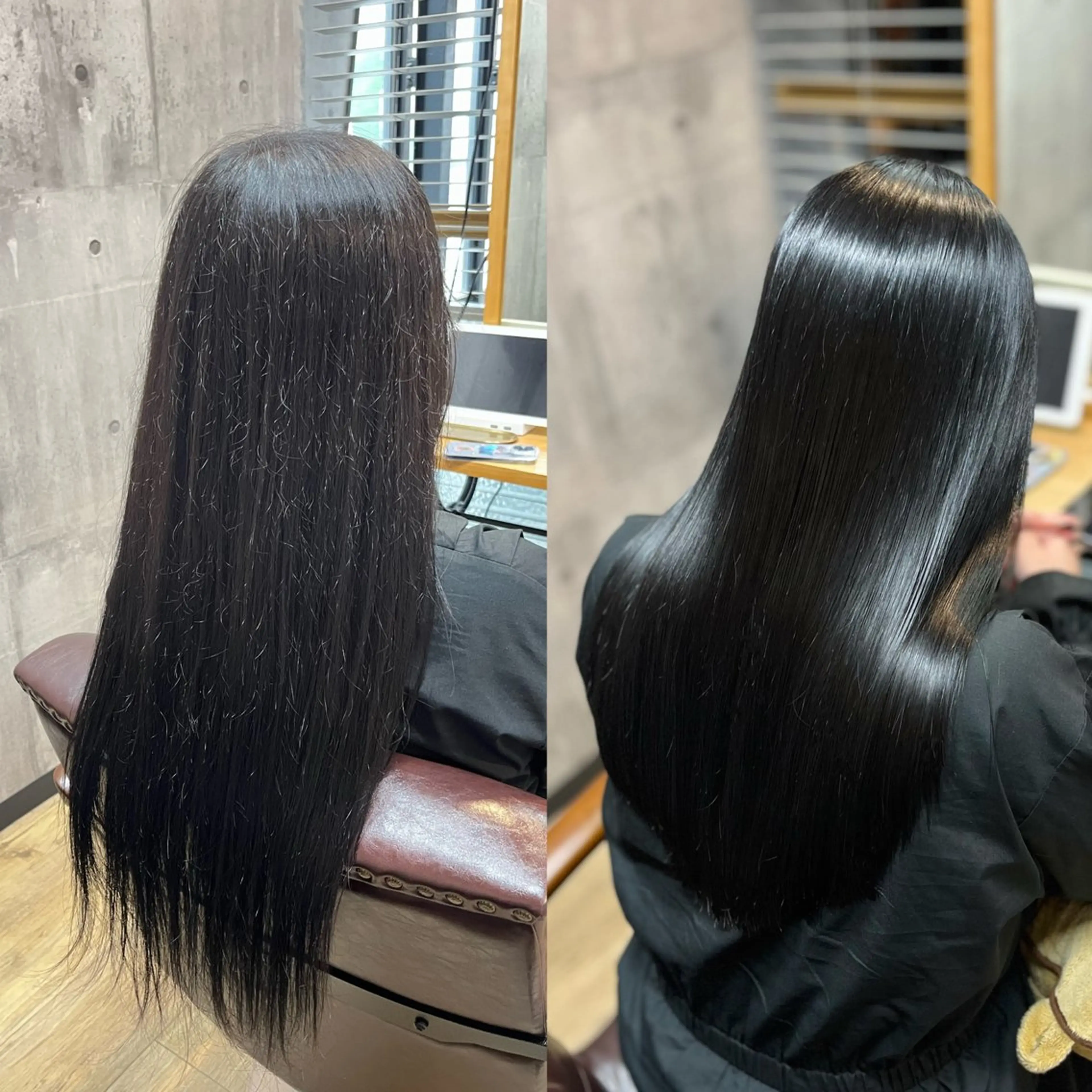 ロング カット 縮毛矯正 トリートメント 艶髪🌈ムラカミ サキのヘアスタイル