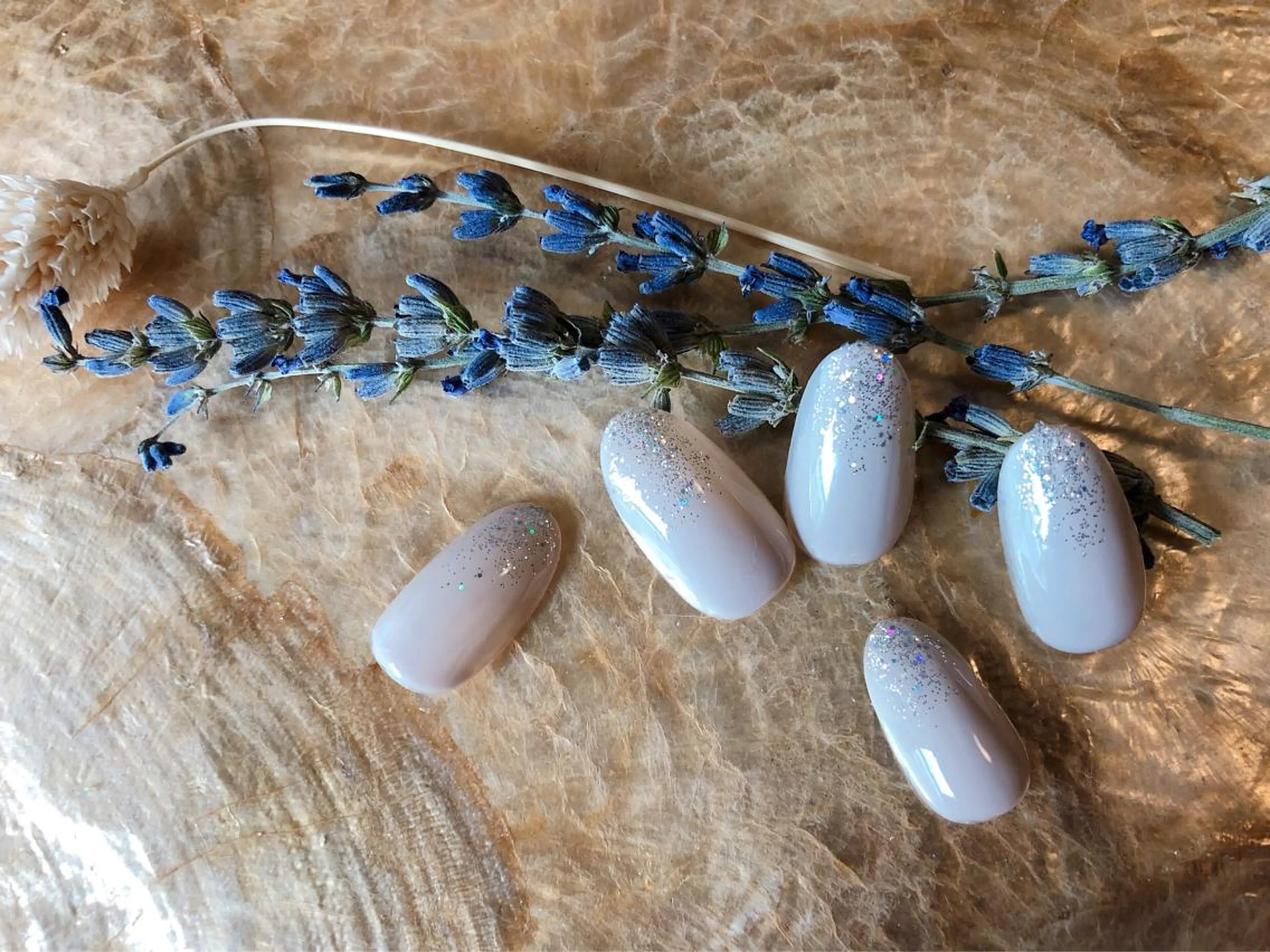 ネイル キラキラネイル ラメ(グリッター) ワンカラーネイル kiki nail 二子玉川のネイルデザイン