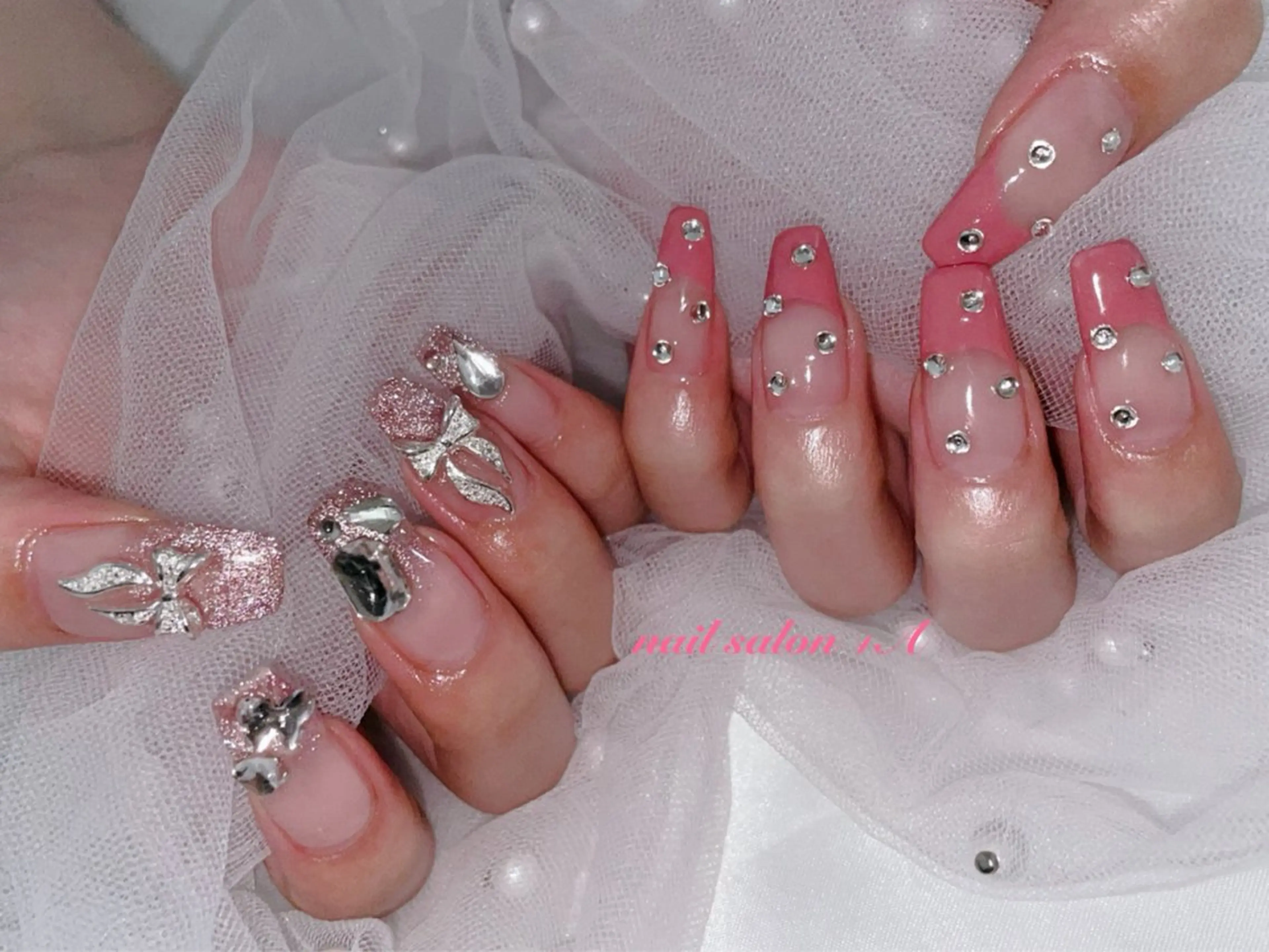 セミロング ハンドネイル nail salon +A所属・Nail Salon +Aのネイルデザイン