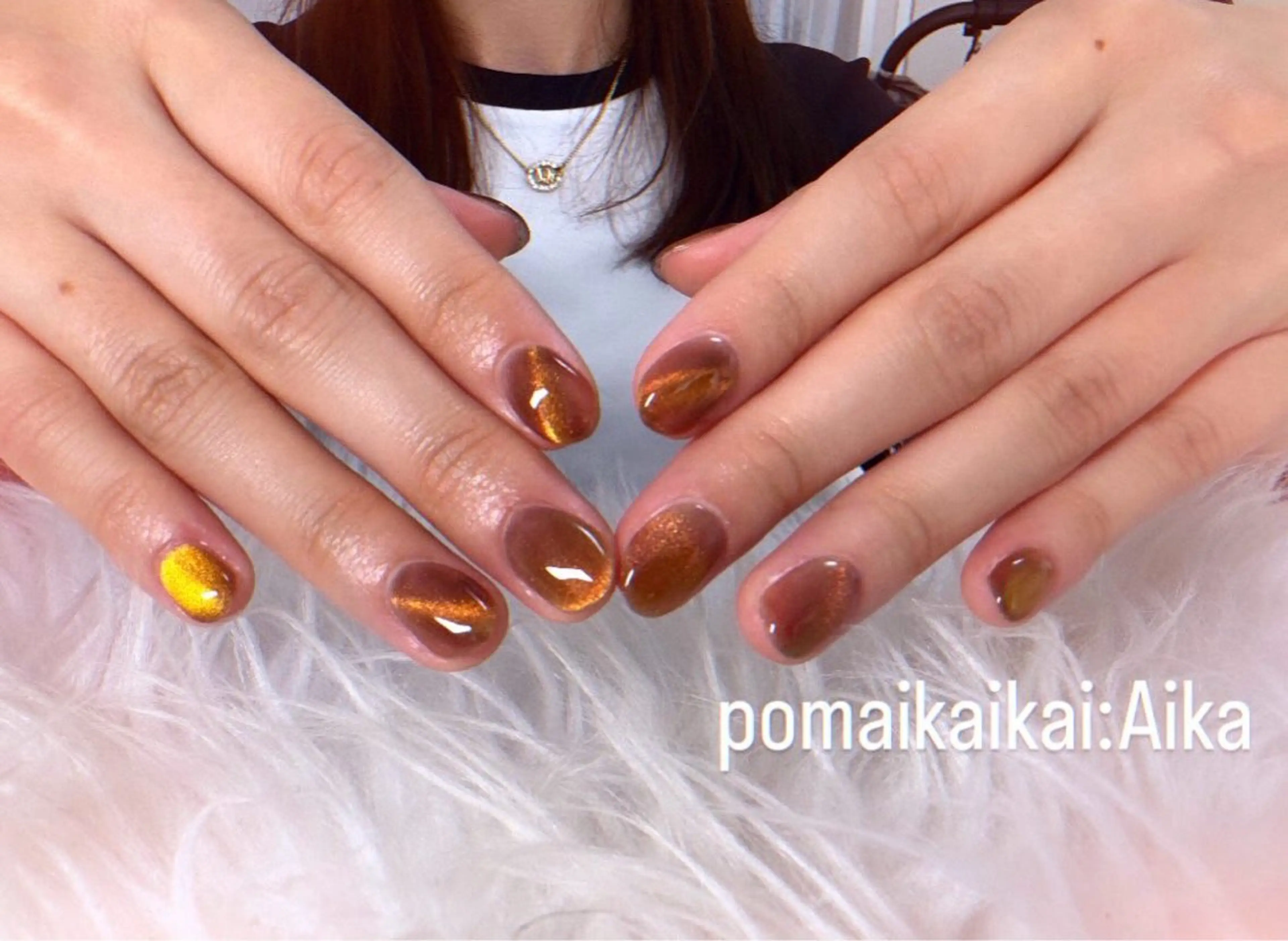 ネイル Nailsalon pomaikai所属・ポマイカイ Aikaのネイルデザイン