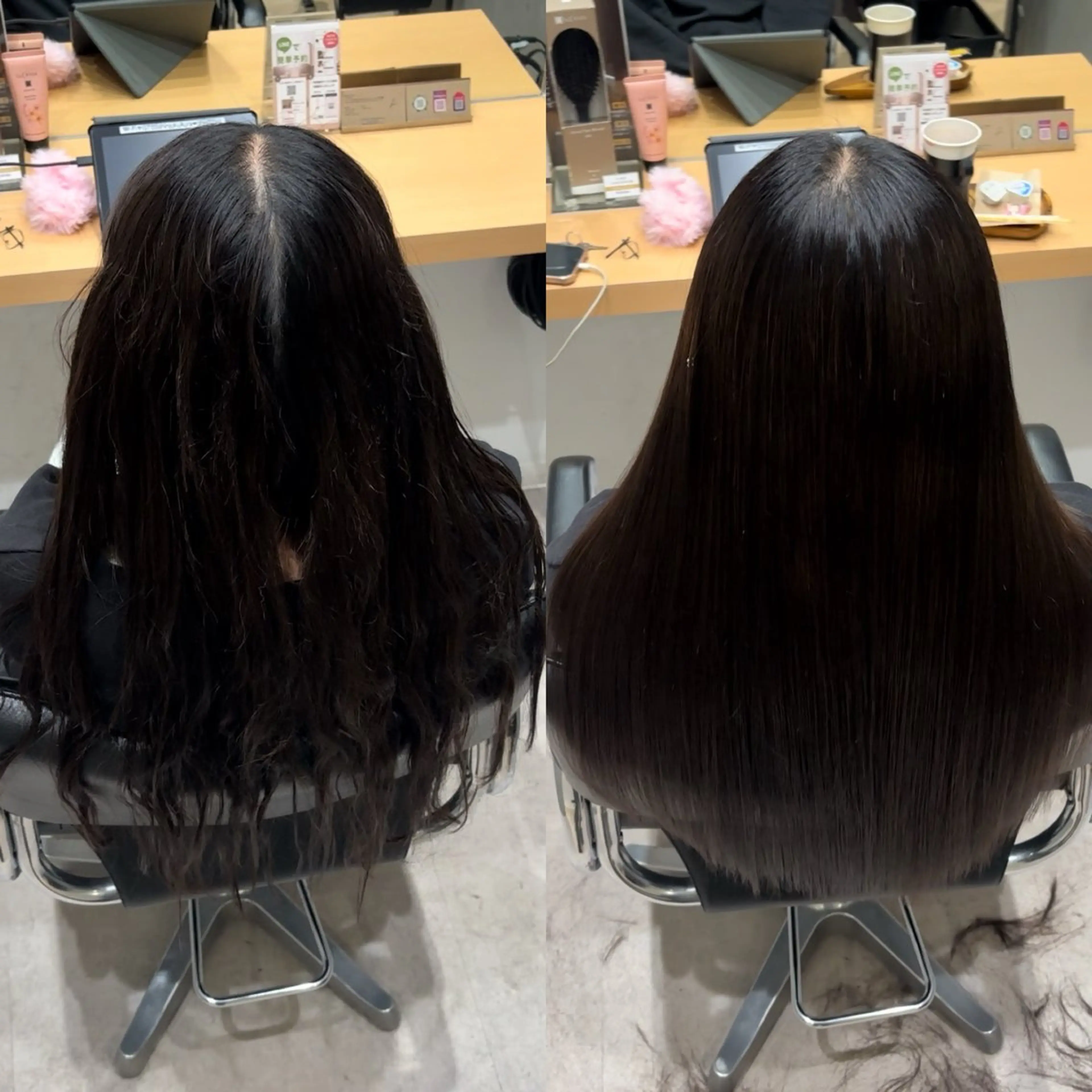 ミディアム 髪質改善 トリートメント カット トリートメント GOTODAY  SHAiRE SALON　新宿Aura店所属・髪質改善ヘアケア 艶髪特化/上田のヘアスタイル