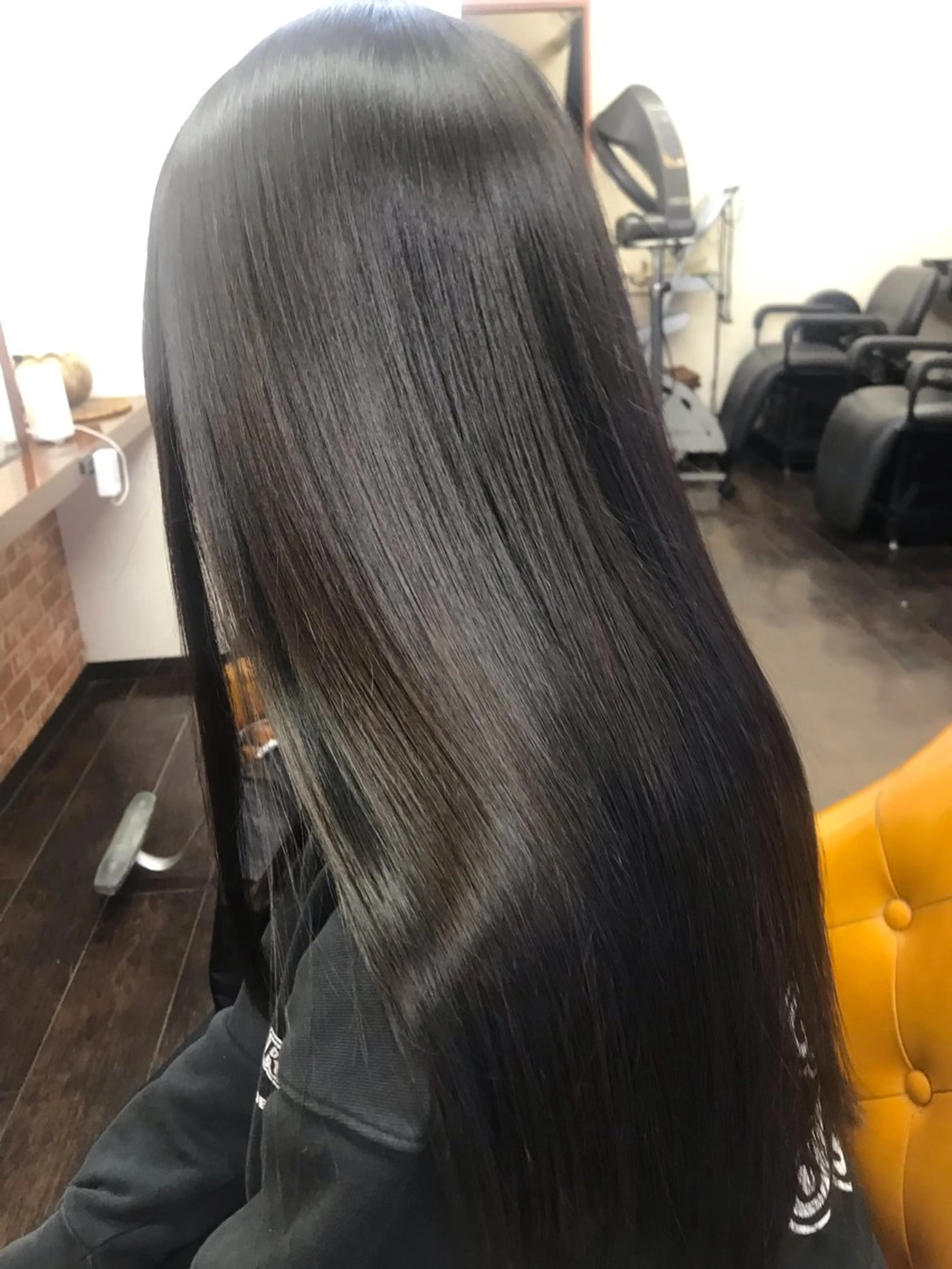 ロング パーマ 桧山 真のヘアスタイル